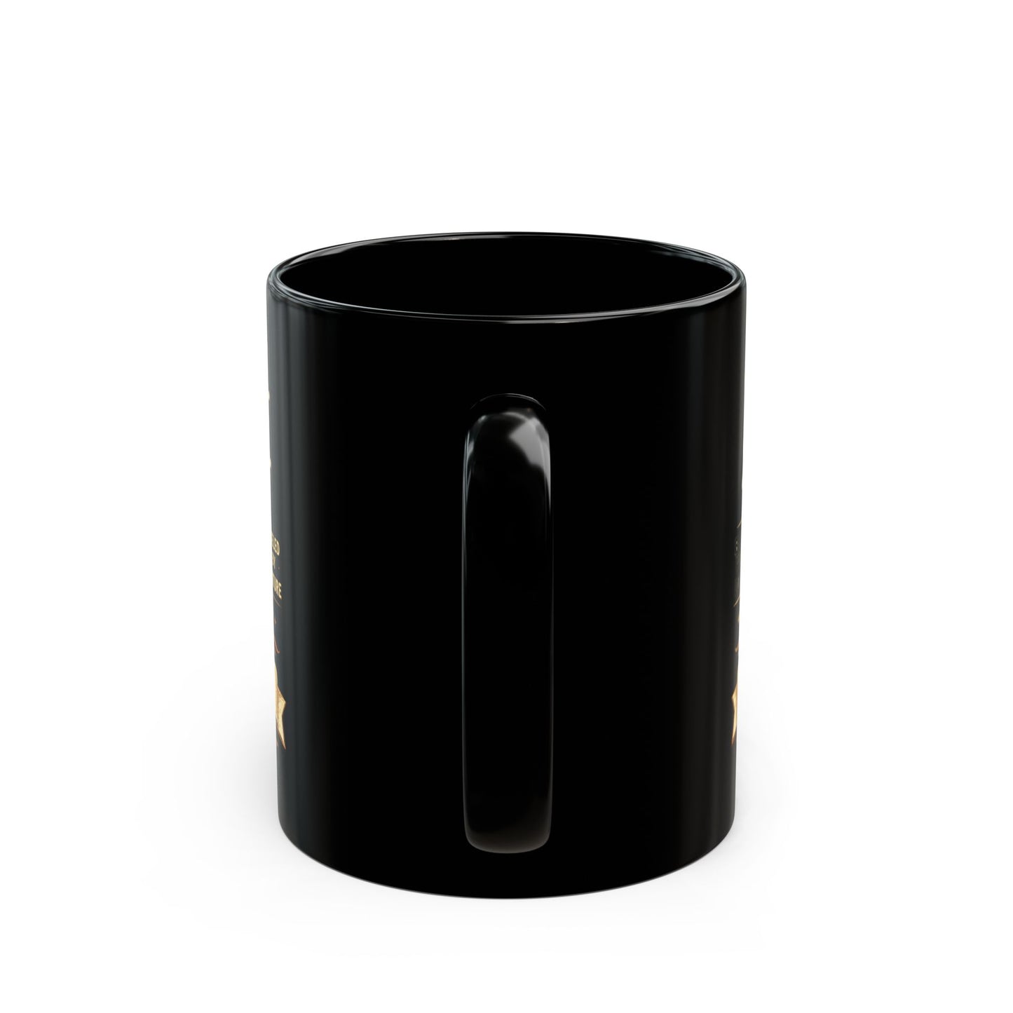 Blessed Stressed and Coffee Obsessed Mug | Black Ceramic Coffee Mug