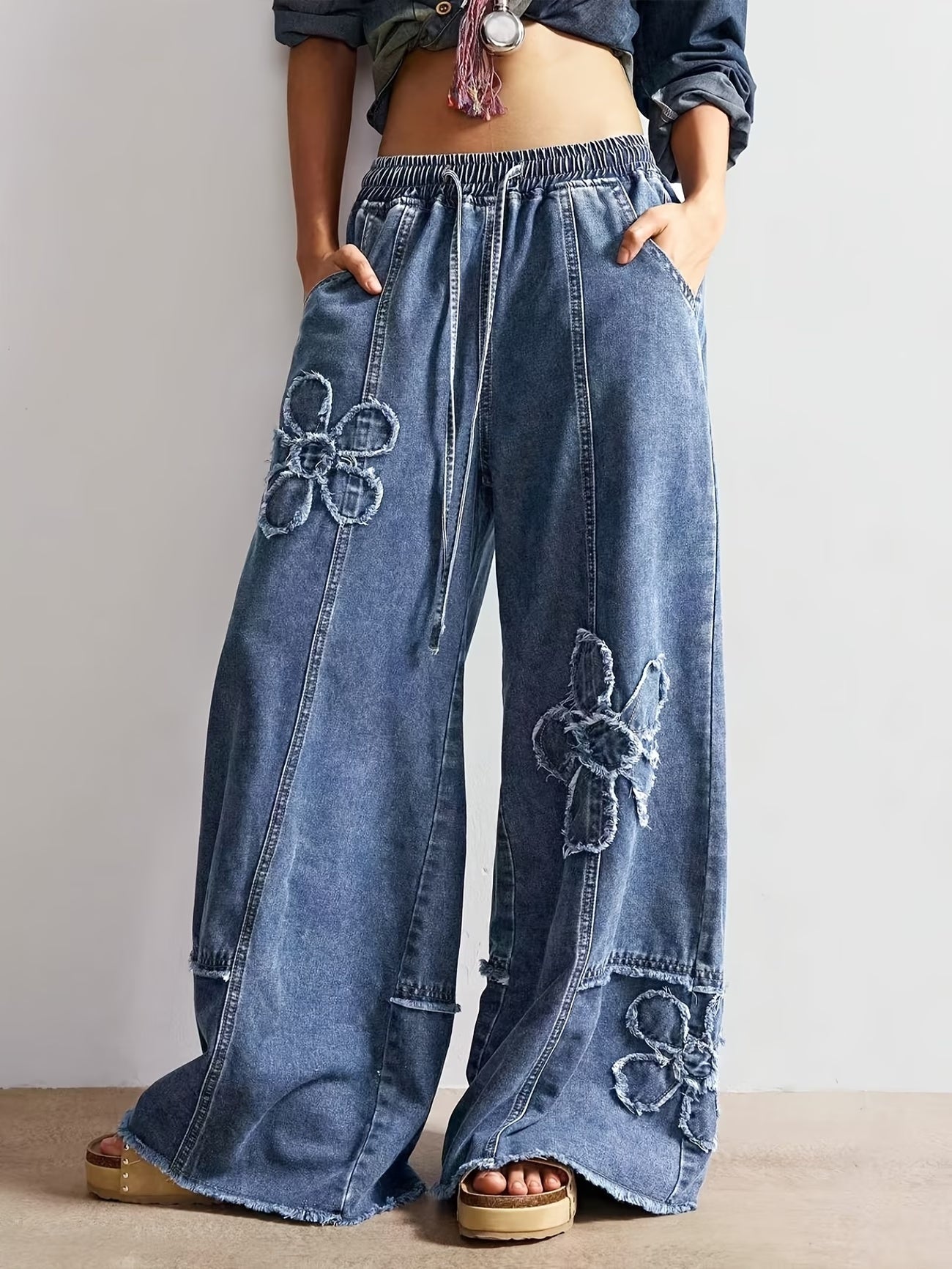 Polyester Jeans For Women