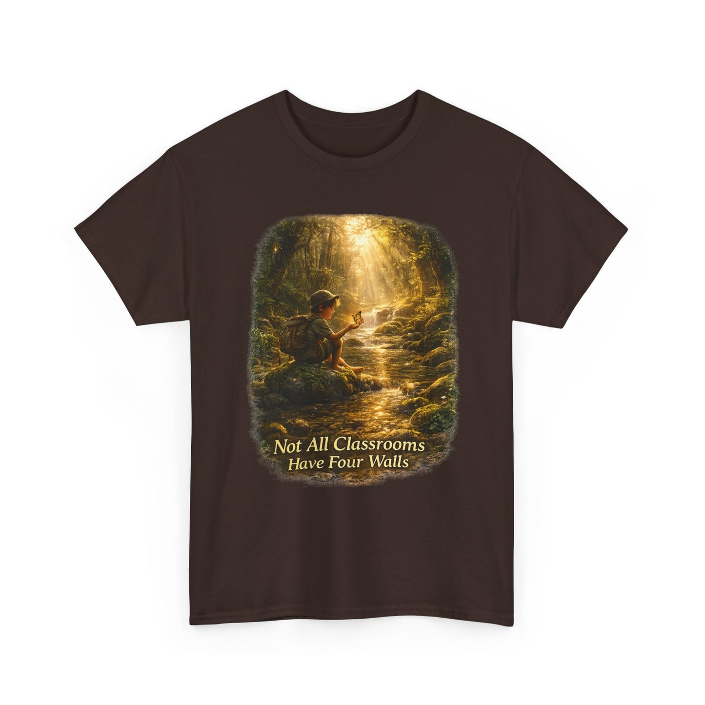Not All Classrooms Have Four Walls T-Shirt – Nature Learning Adventure Tee for Outdoor Lovers