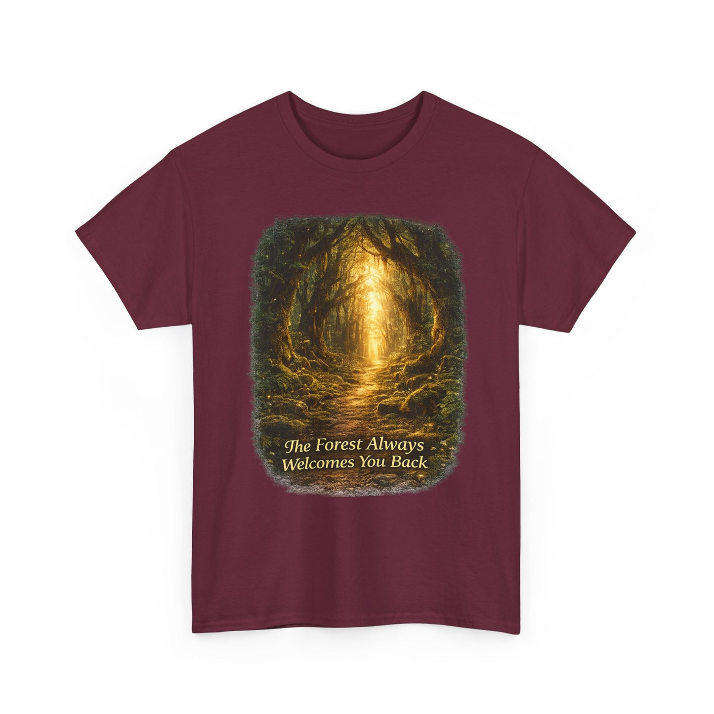 he Forest Always Welcomes You Back T-Shirt – Nature Camping Tee for Hikers & Outdoor Lovers