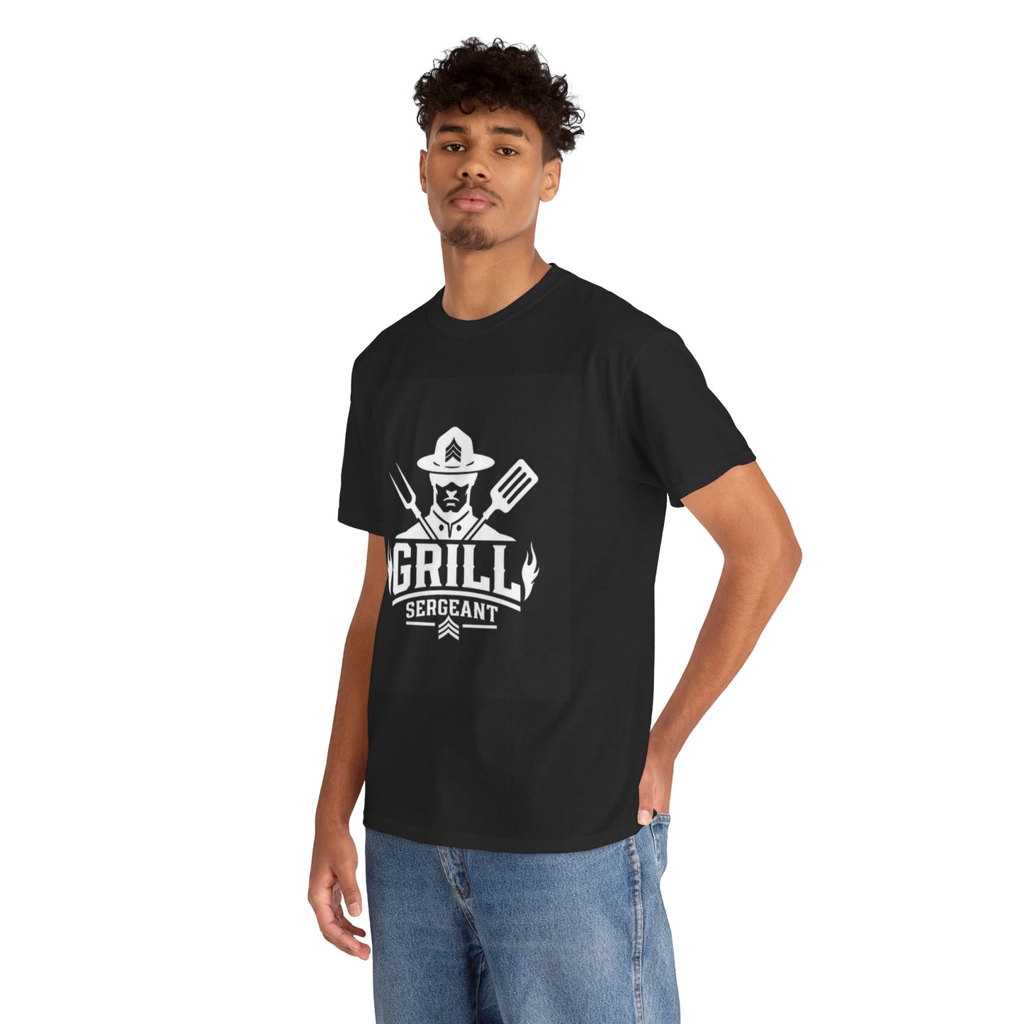 Grill Sergeant— Funny BBQ T-Shirt | Gift for Grill Masters & Dad