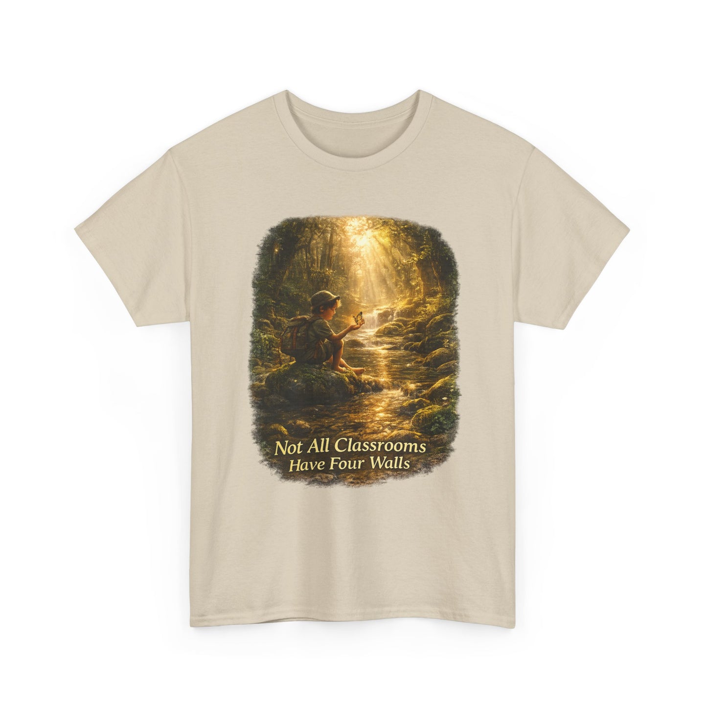 Not All Classrooms Have Four Walls T-Shirt – Nature Learning Adventure Tee for Outdoor Lovers
