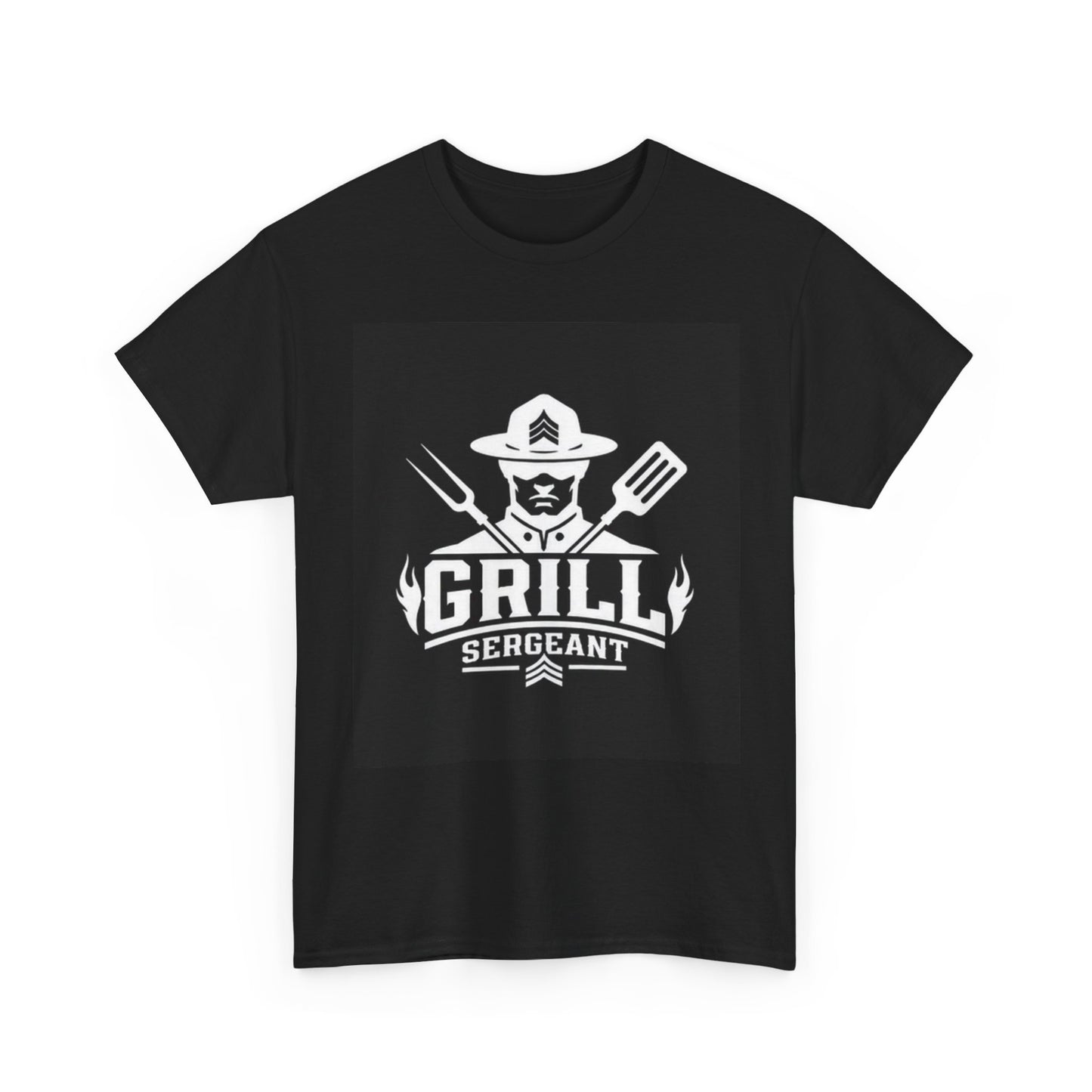 Grill Sergeant— Funny BBQ T-Shirt | Gift for Grill Masters & Dad