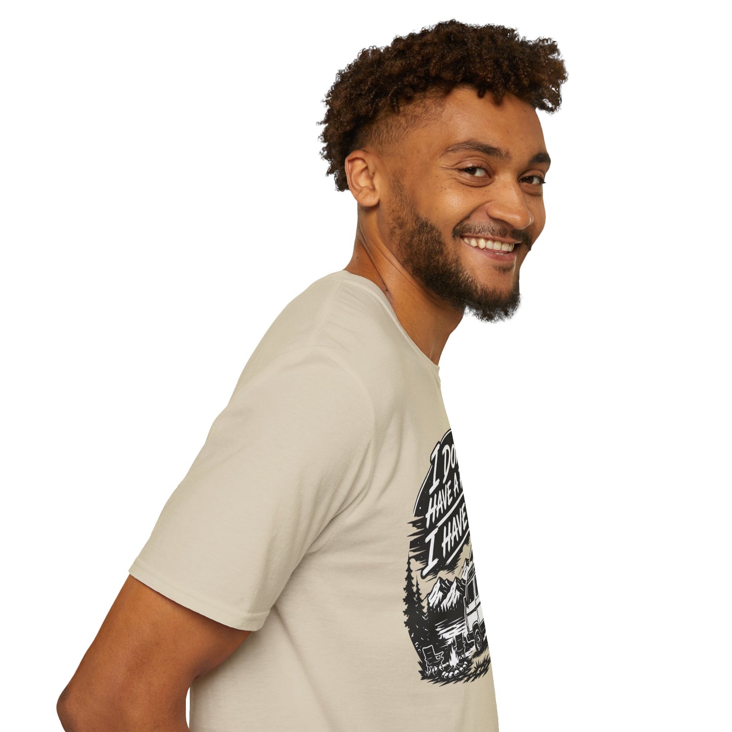 Van Life T-Shirt - "I Don't Have a Plan, I Have a Van" Adventure Tee