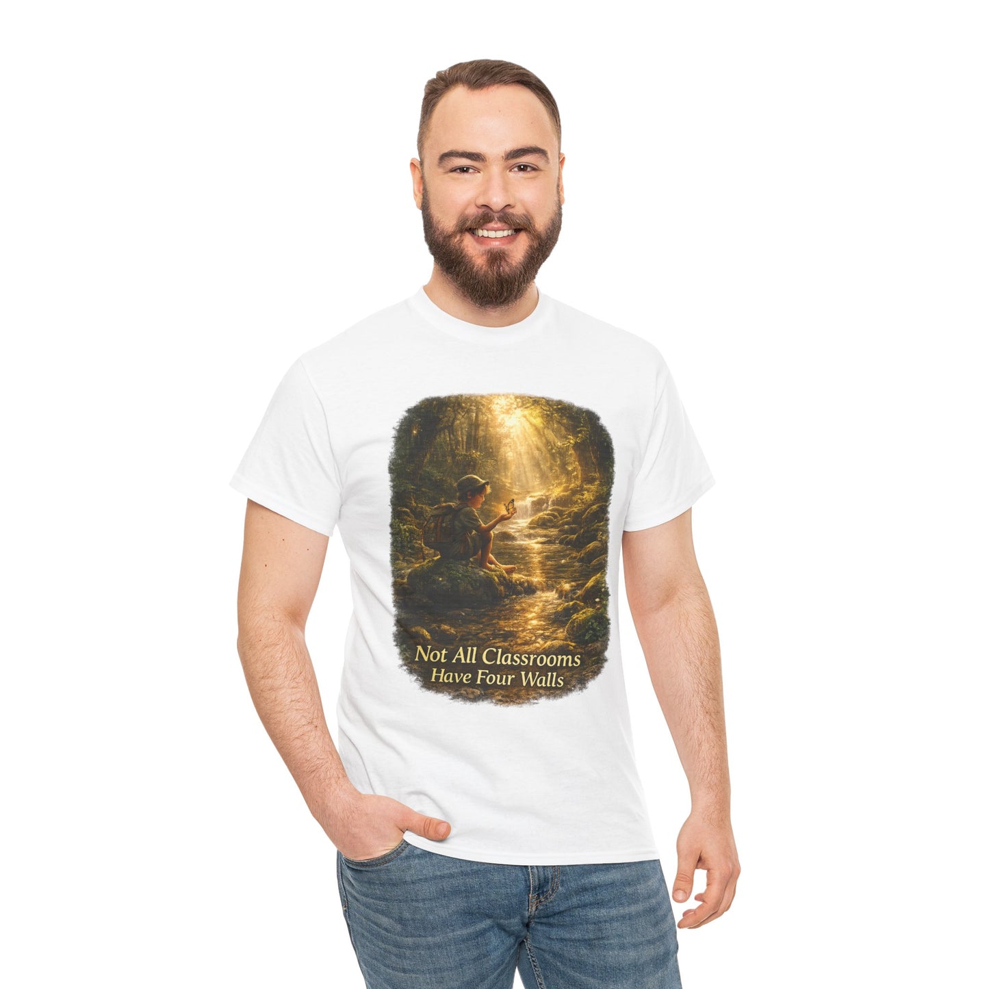 Not All Classrooms Have Four Walls T-Shirt – Nature Learning Adventure Tee for Outdoor Lovers