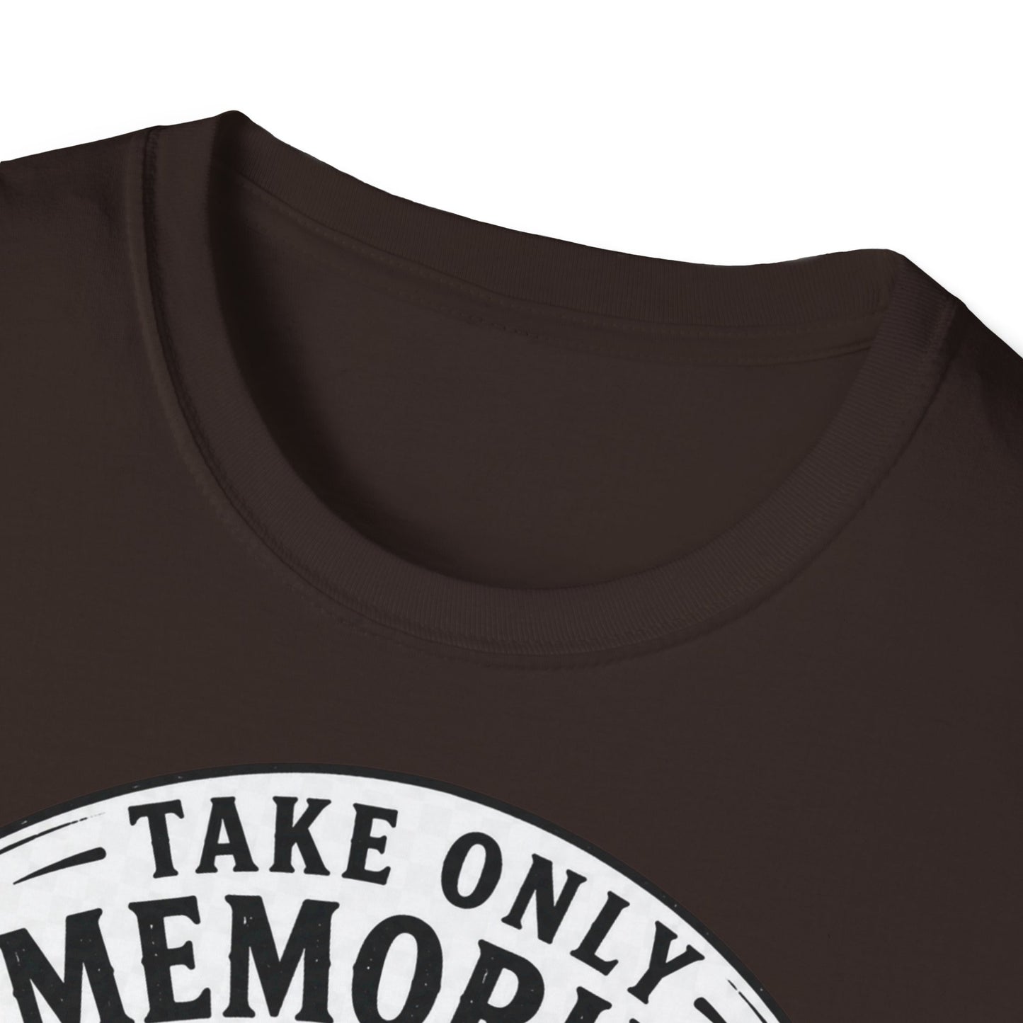 T-Shirt — Take Only Memories, Leave Only Footprints Mountain Hiking Tee