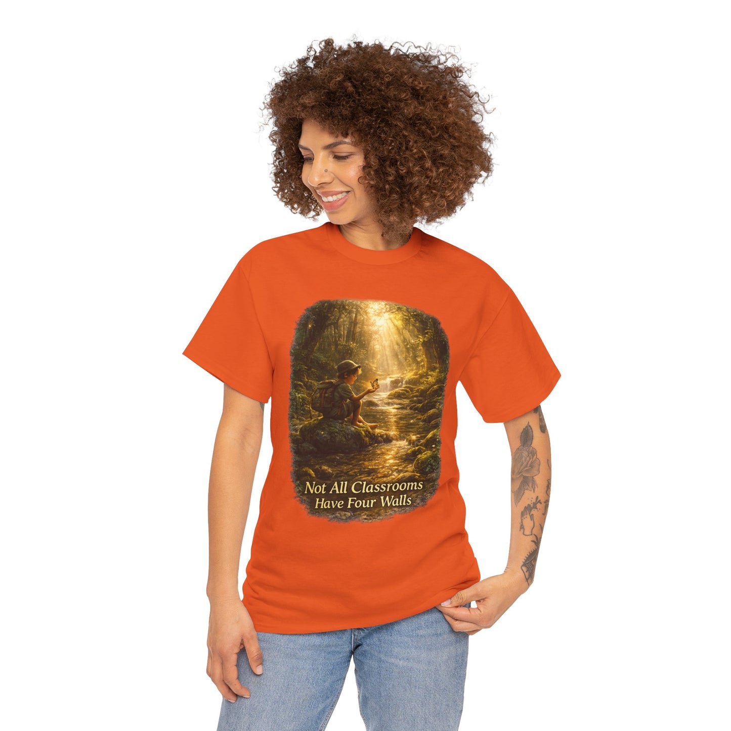 Not All Classrooms Have Four Walls T-Shirt – Nature Learning Adventure Tee for Outdoor Lovers
