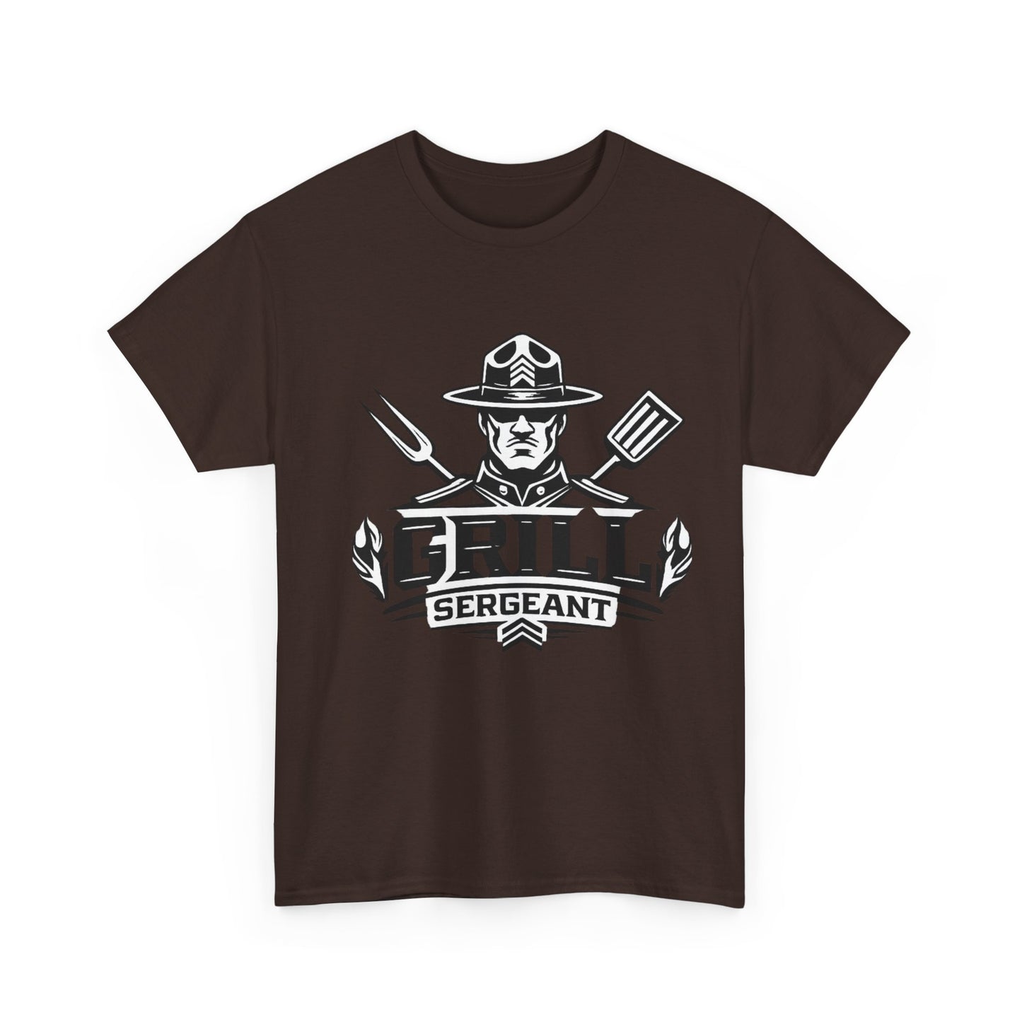 Grill Sergeant— Funny BBQ T-Shirt | Gift for Grill Masters & Dad