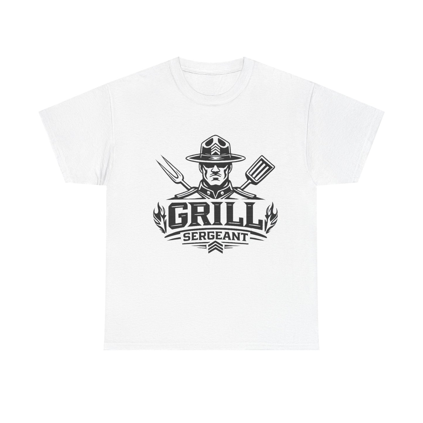 Grill Sergeant— Funny BBQ T-Shirt | Gift for Grill Masters & Dad