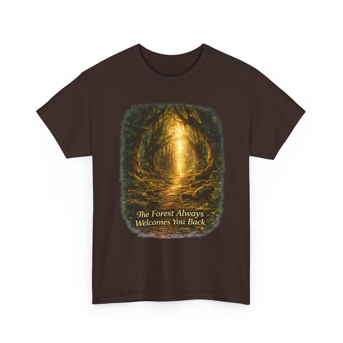 he Forest Always Welcomes You Back T-Shirt – Nature Camping Tee for Hikers & Outdoor Lovers