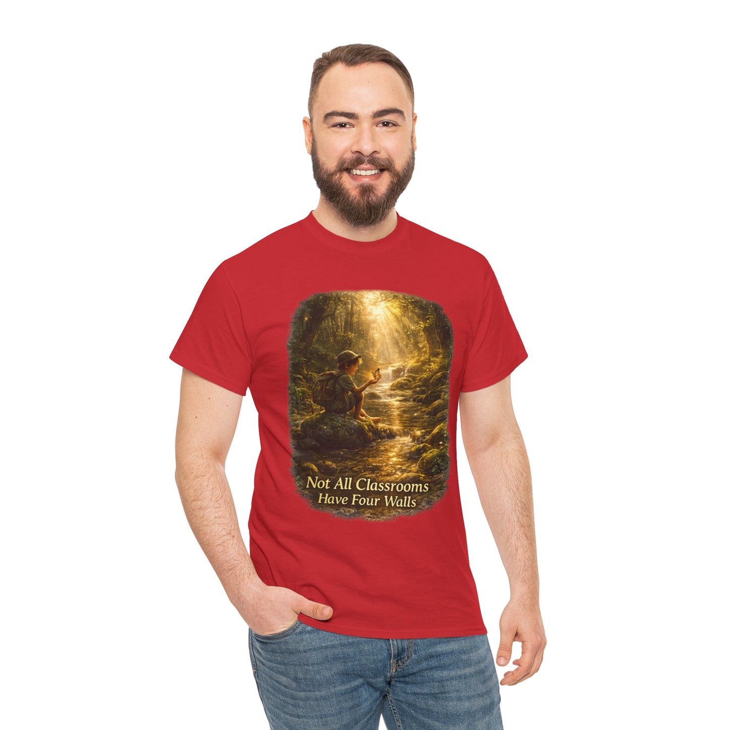 Not All Classrooms Have Four Walls T-Shirt – Nature Learning Adventure Tee for Outdoor Lovers