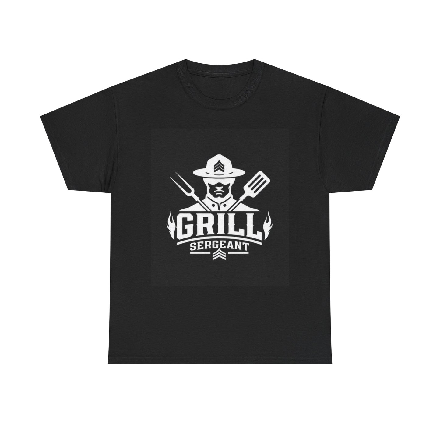 Grill Sergeant— Funny BBQ T-Shirt | Gift for Grill Masters & Dad