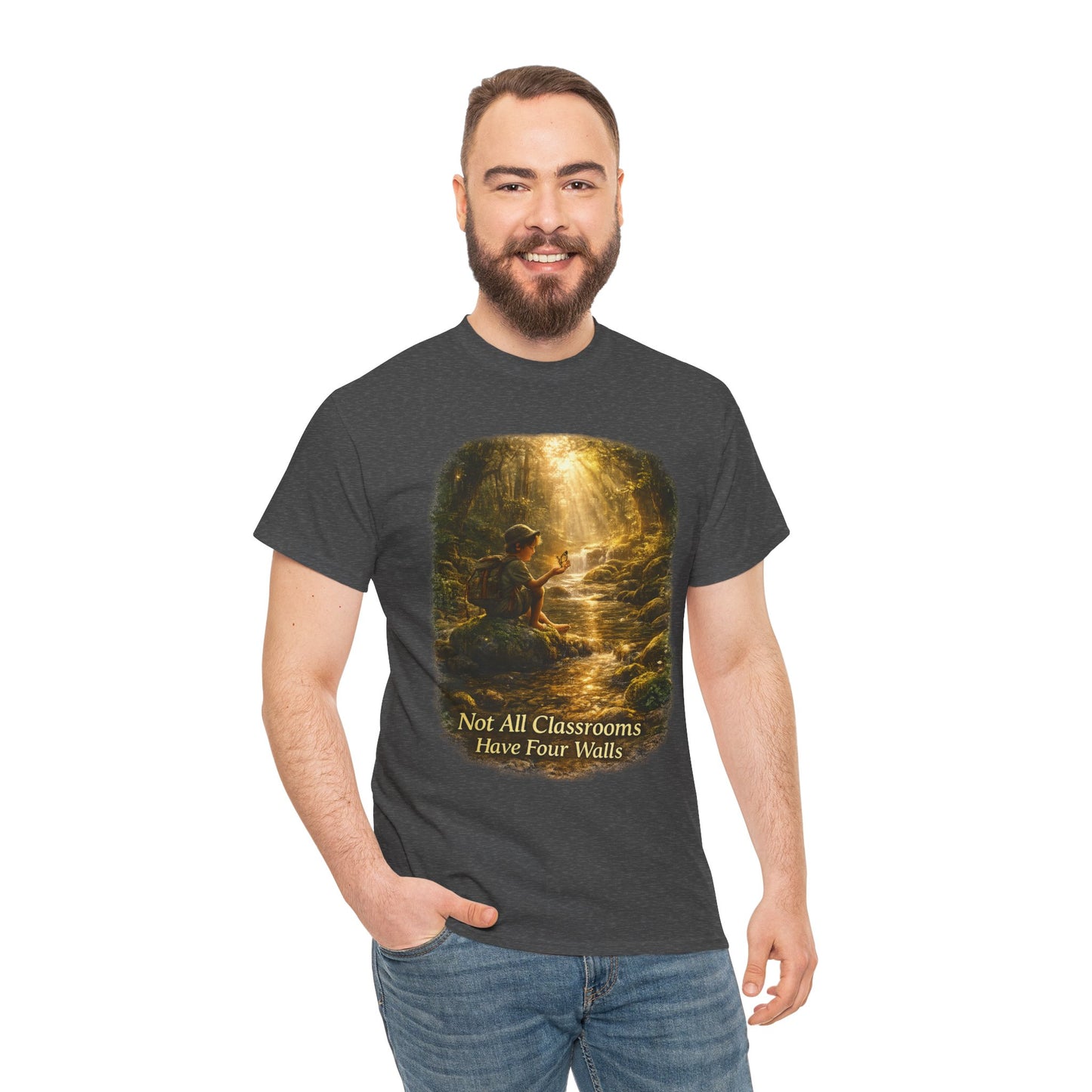 Not All Classrooms Have Four Walls T-Shirt – Nature Learning Adventure Tee for Outdoor Lovers