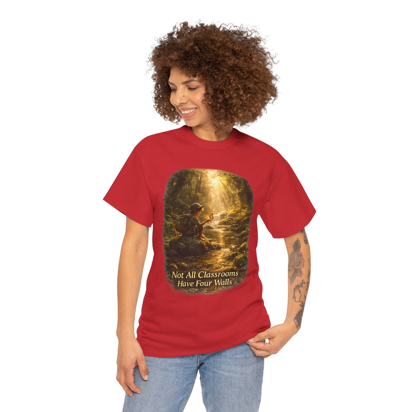 Not All Classrooms Have Four Walls T-Shirt – Nature Learning Adventure Tee for Outdoor Lovers