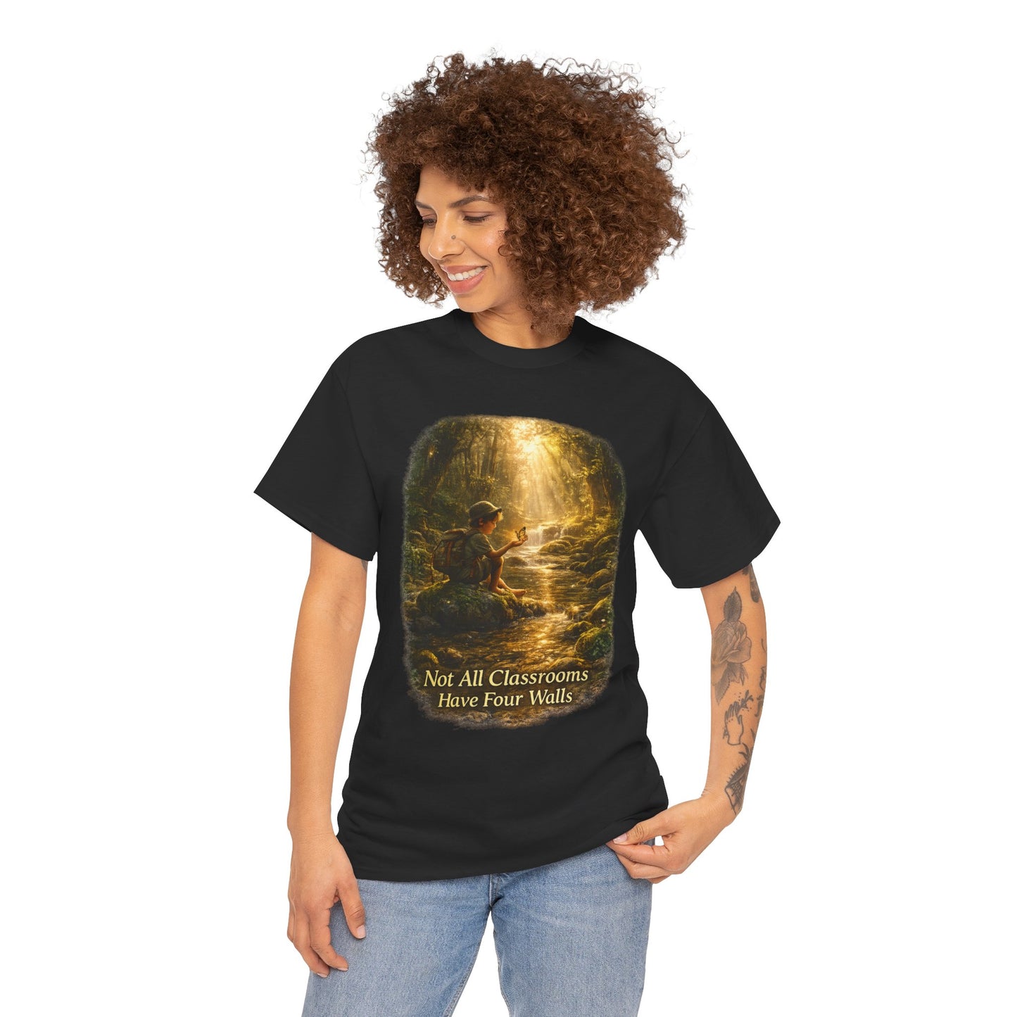 Not All Classrooms Have Four Walls T-Shirt – Nature Learning Adventure Tee for Outdoor Lovers