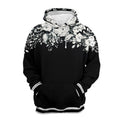 Fashion Casual Digital Printing Hooded Sweater