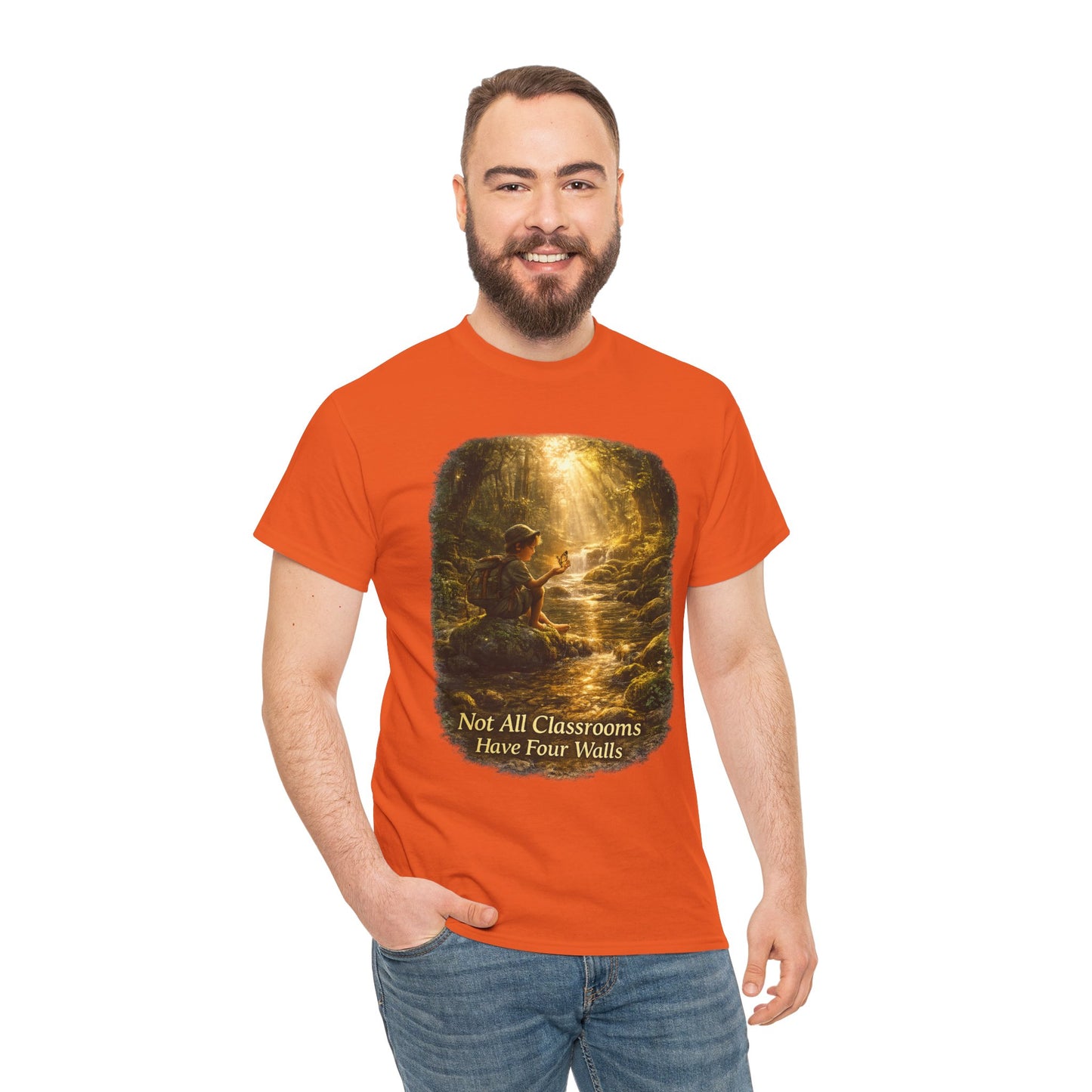 Not All Classrooms Have Four Walls T-Shirt – Nature Learning Adventure Tee for Outdoor Lovers
