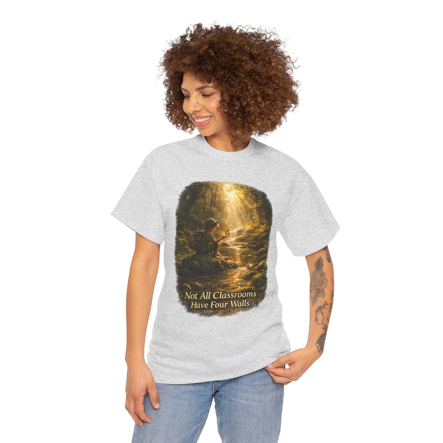 Not All Classrooms Have Four Walls T-Shirt – Nature Learning Adventure Tee for Outdoor Lovers
