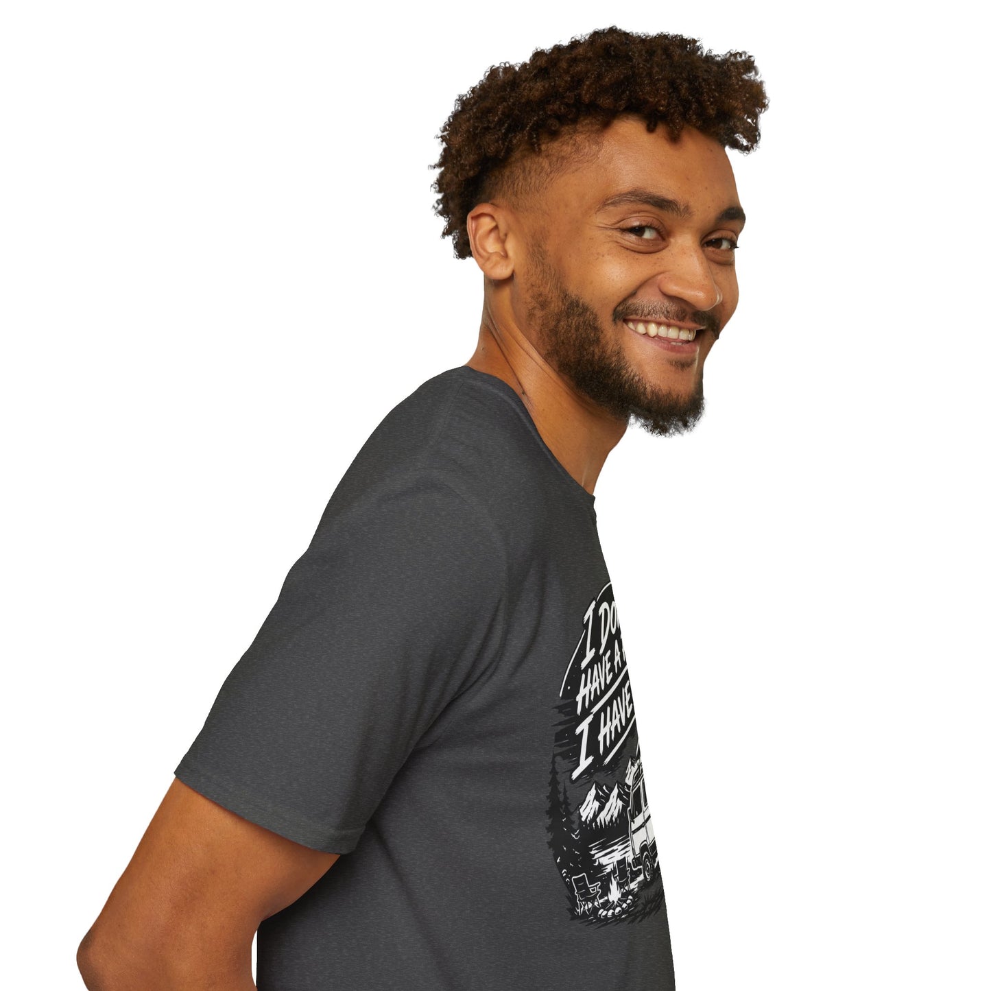 Van Life T-Shirt - "I Don't Have a Plan, I Have a Van" Adventure Tee