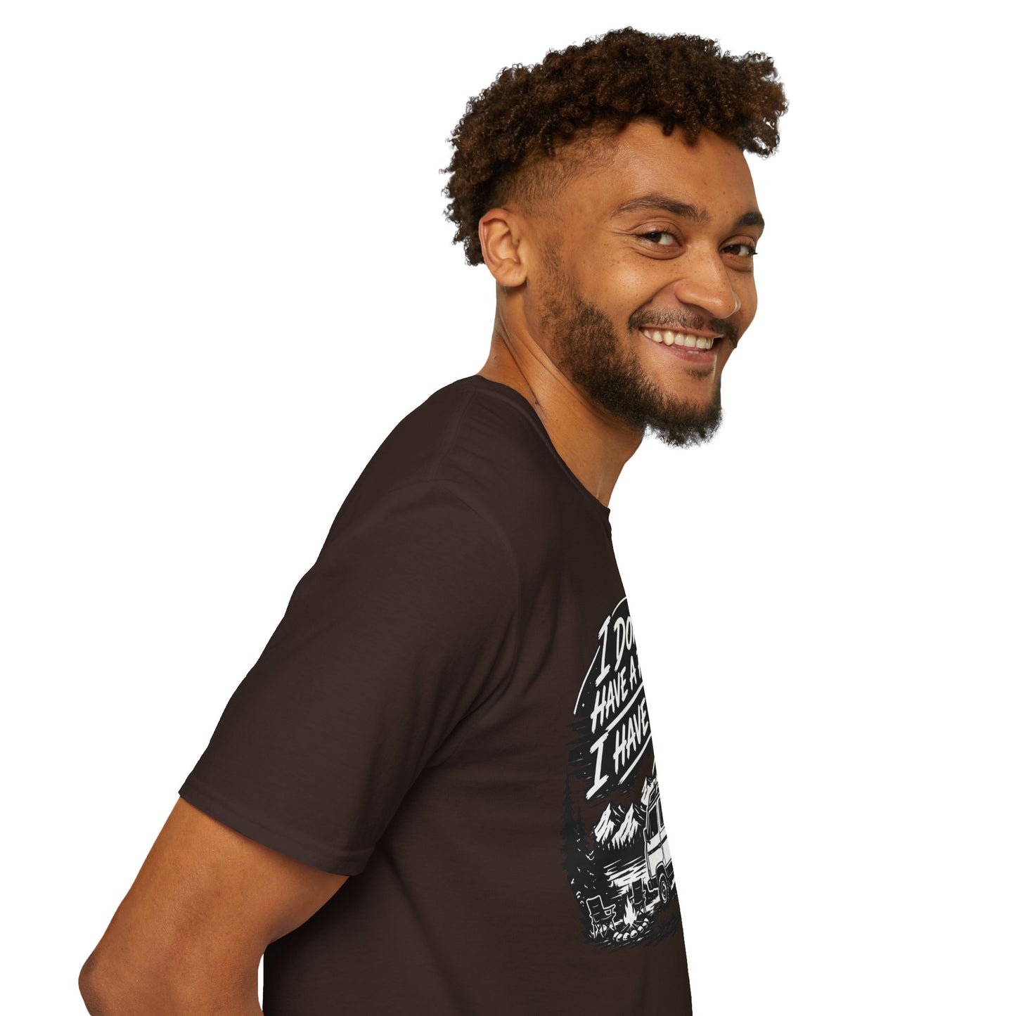 Van Life T-Shirt - "I Don't Have a Plan, I Have a Van" Adventure Tee