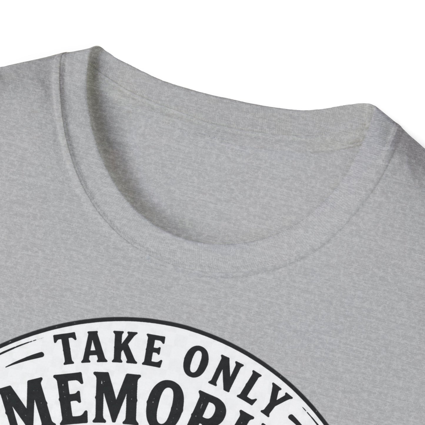 T-Shirt — Take Only Memories, Leave Only Footprints Mountain Hiking Tee