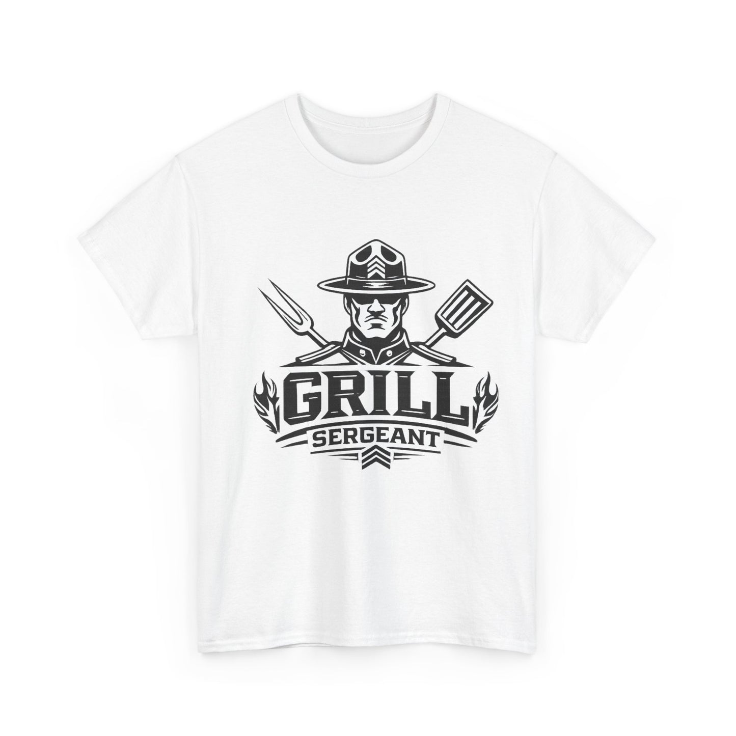 Grill Sergeant— Funny BBQ T-Shirt | Gift for Grill Masters & Dad