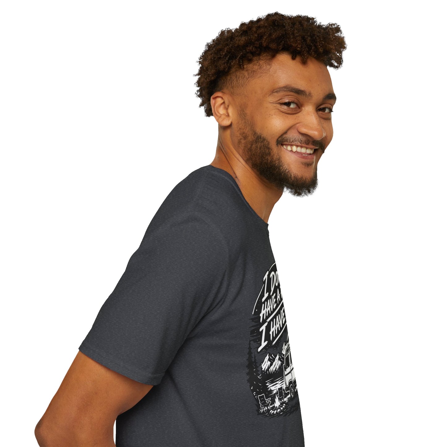 Van Life T-Shirt - "I Don't Have a Plan, I Have a Van" Adventure Tee
