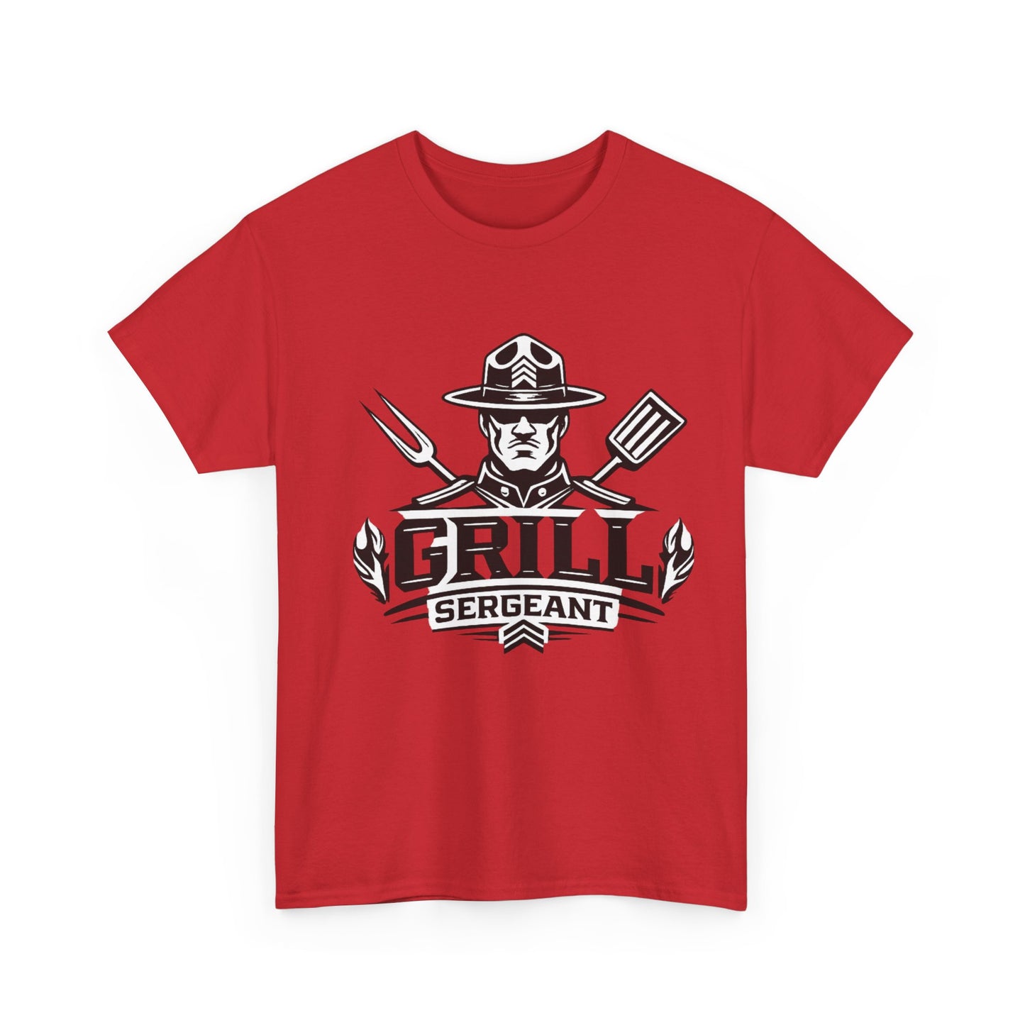 Grill Sergeant— Funny BBQ T-Shirt | Gift for Grill Masters & Dad