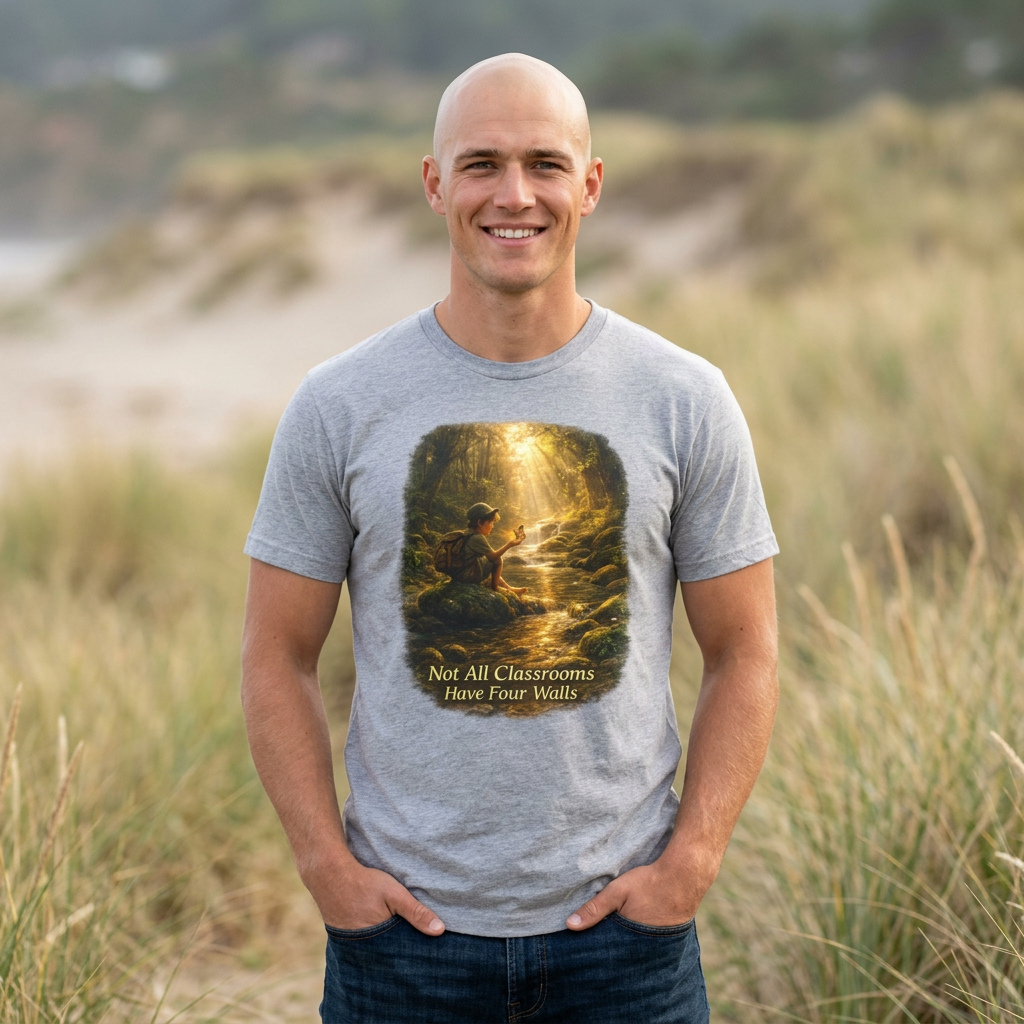 Not All Classrooms Have Four Walls T-Shirt – Nature Learning Adventure Tee for Outdoor Lovers