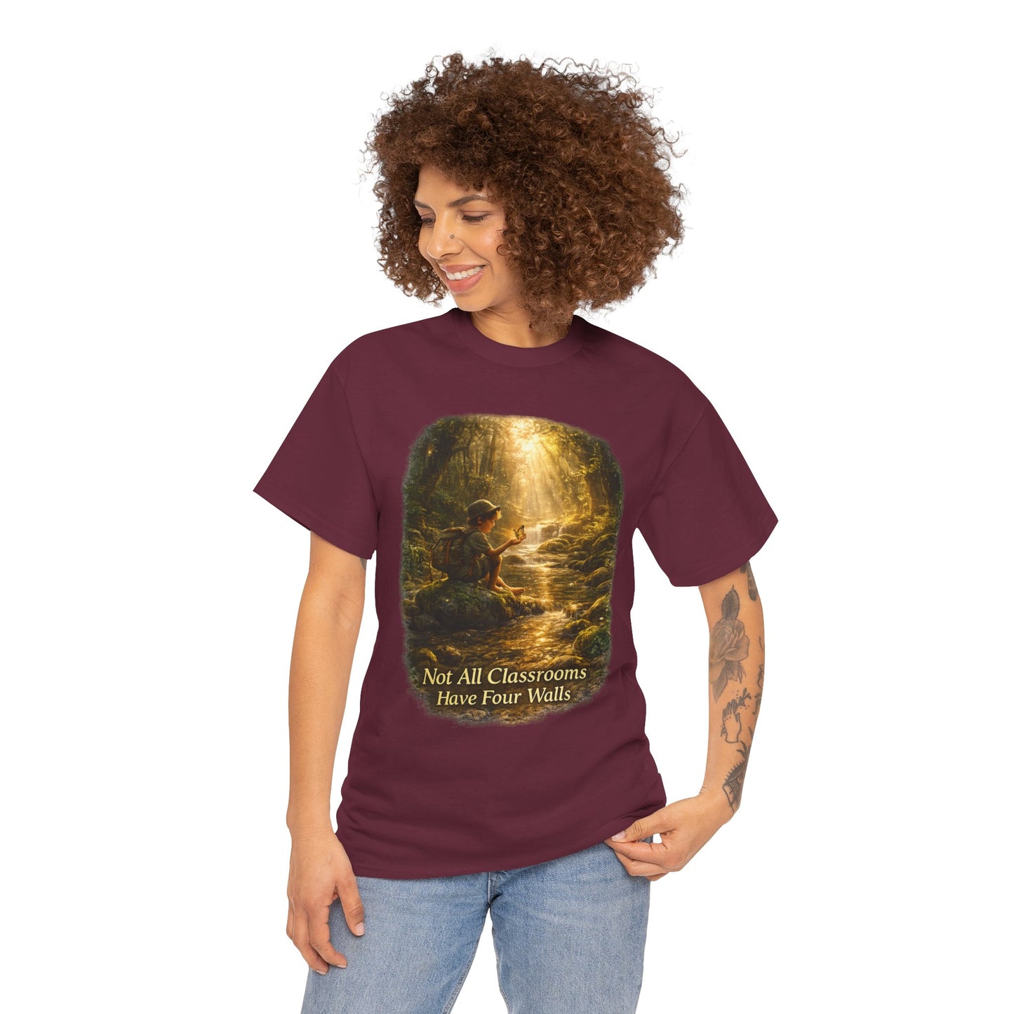 Not All Classrooms Have Four Walls T-Shirt – Nature Learning Adventure Tee for Outdoor Lovers