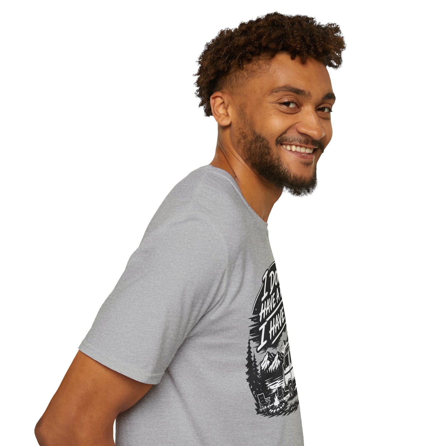 Van Life T-Shirt - "I Don't Have a Plan, I Have a Van" Adventure Tee