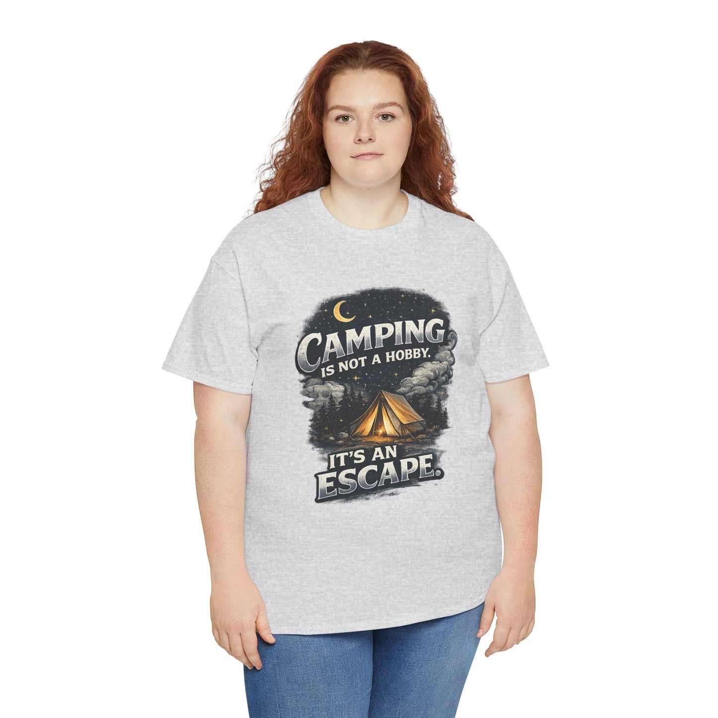 Camping Is Not A Hobby Tee – Outdoor Adventure Tent Escape T-Shirt