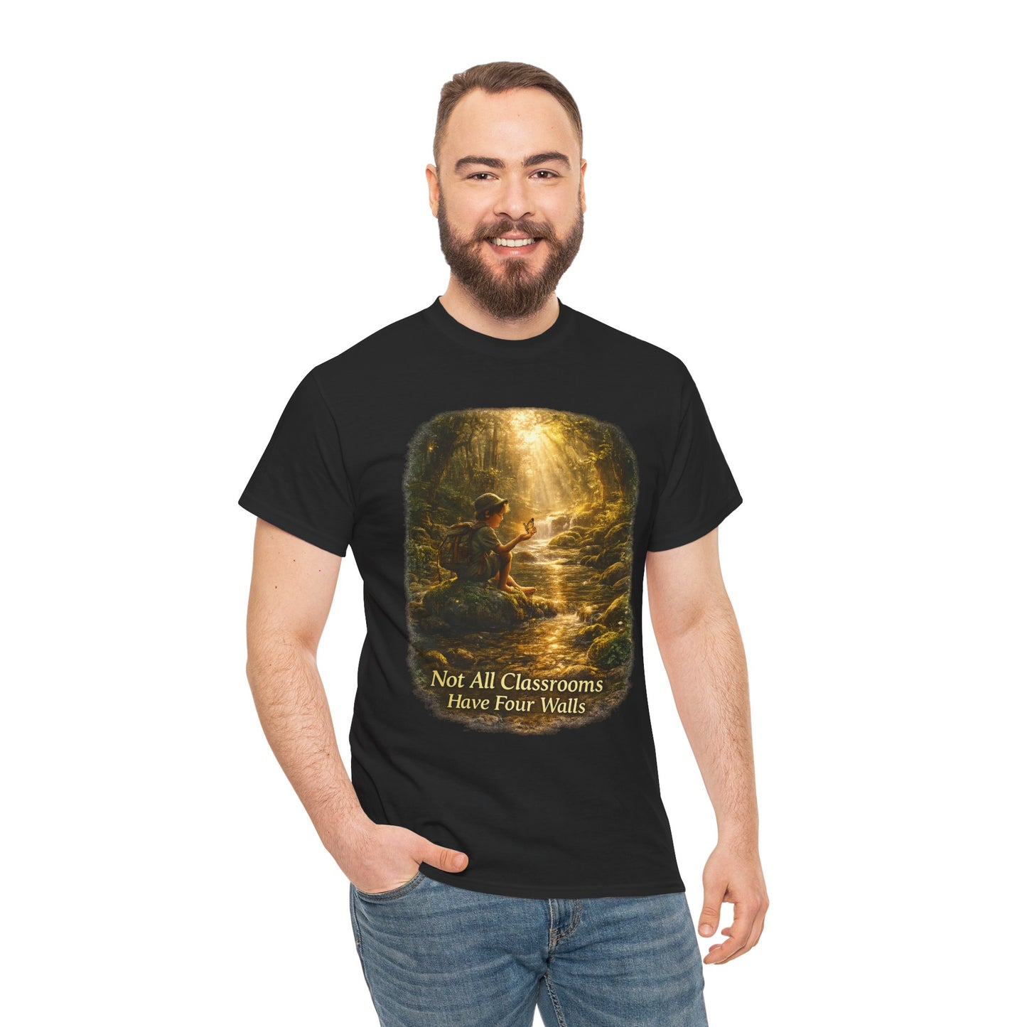 Not All Classrooms Have Four Walls T-Shirt – Nature Learning Adventure Tee for Outdoor Lovers