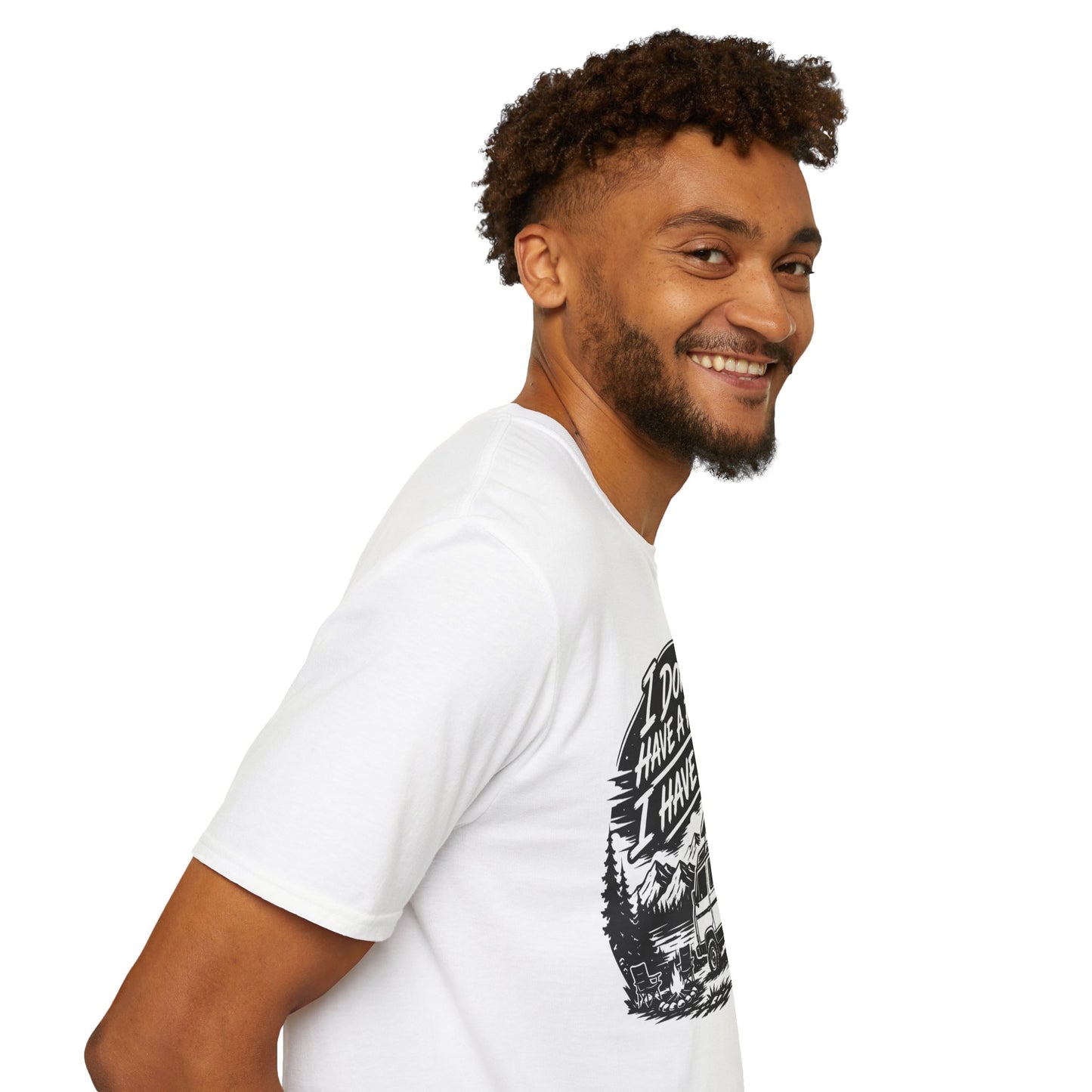 Van Life T-Shirt - "I Don't Have a Plan, I Have a Van" Adventure Tee
