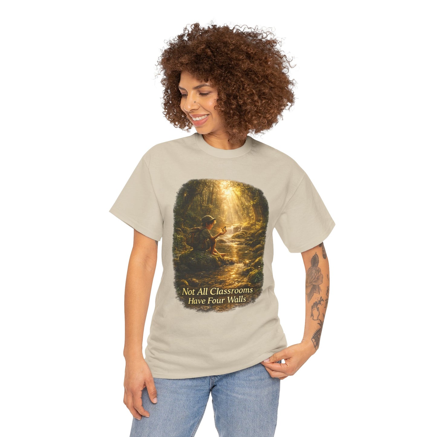 Not All Classrooms Have Four Walls T-Shirt – Nature Learning Adventure Tee for Outdoor Lovers