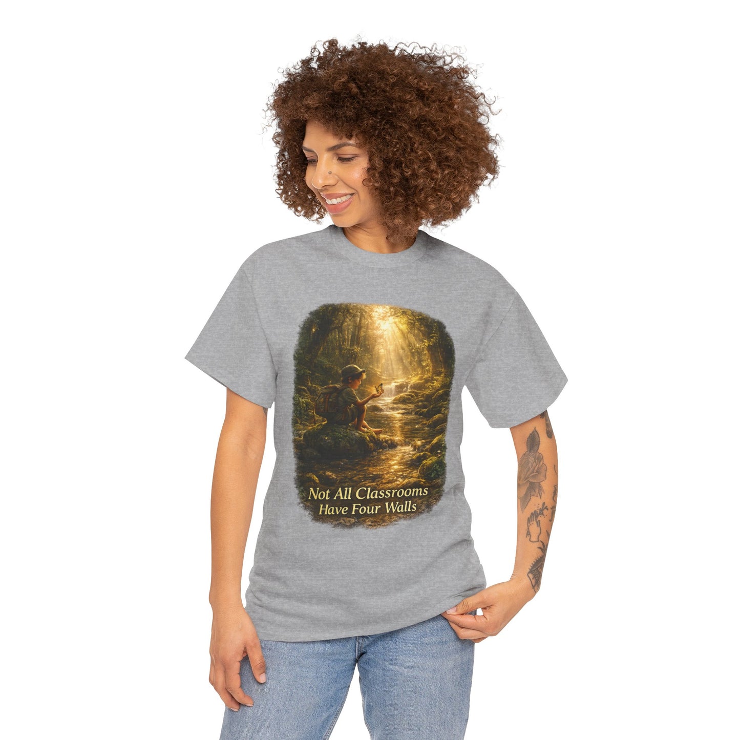 Not All Classrooms Have Four Walls T-Shirt – Nature Learning Adventure Tee for Outdoor Lovers