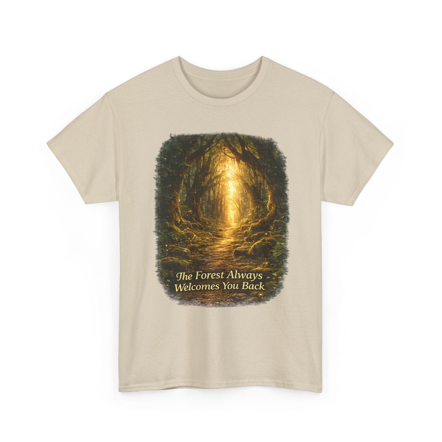 he Forest Always Welcomes You Back T-Shirt – Nature Camping Tee for Hikers & Outdoor Lovers