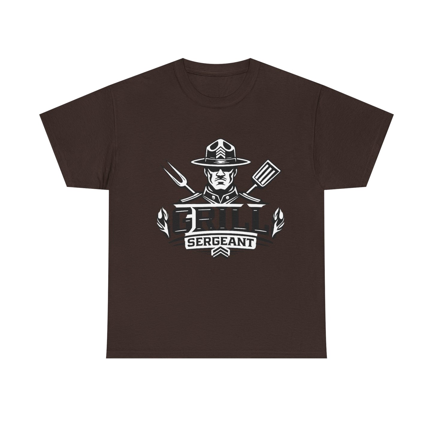 Grill Sergeant— Funny BBQ T-Shirt | Gift for Grill Masters & Dad