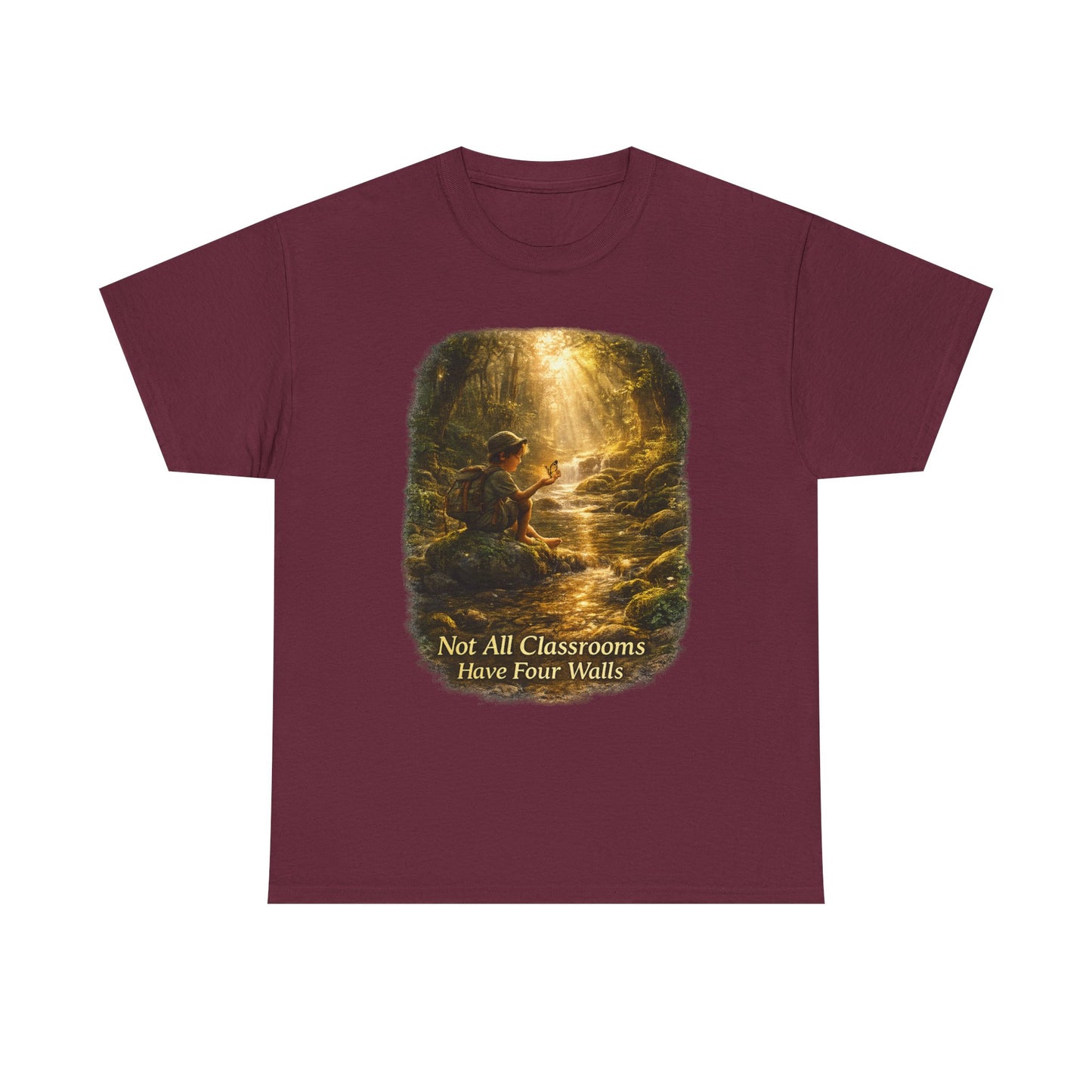 Not All Classrooms Have Four Walls T-Shirt – Nature Learning Adventure Tee for Outdoor Lovers