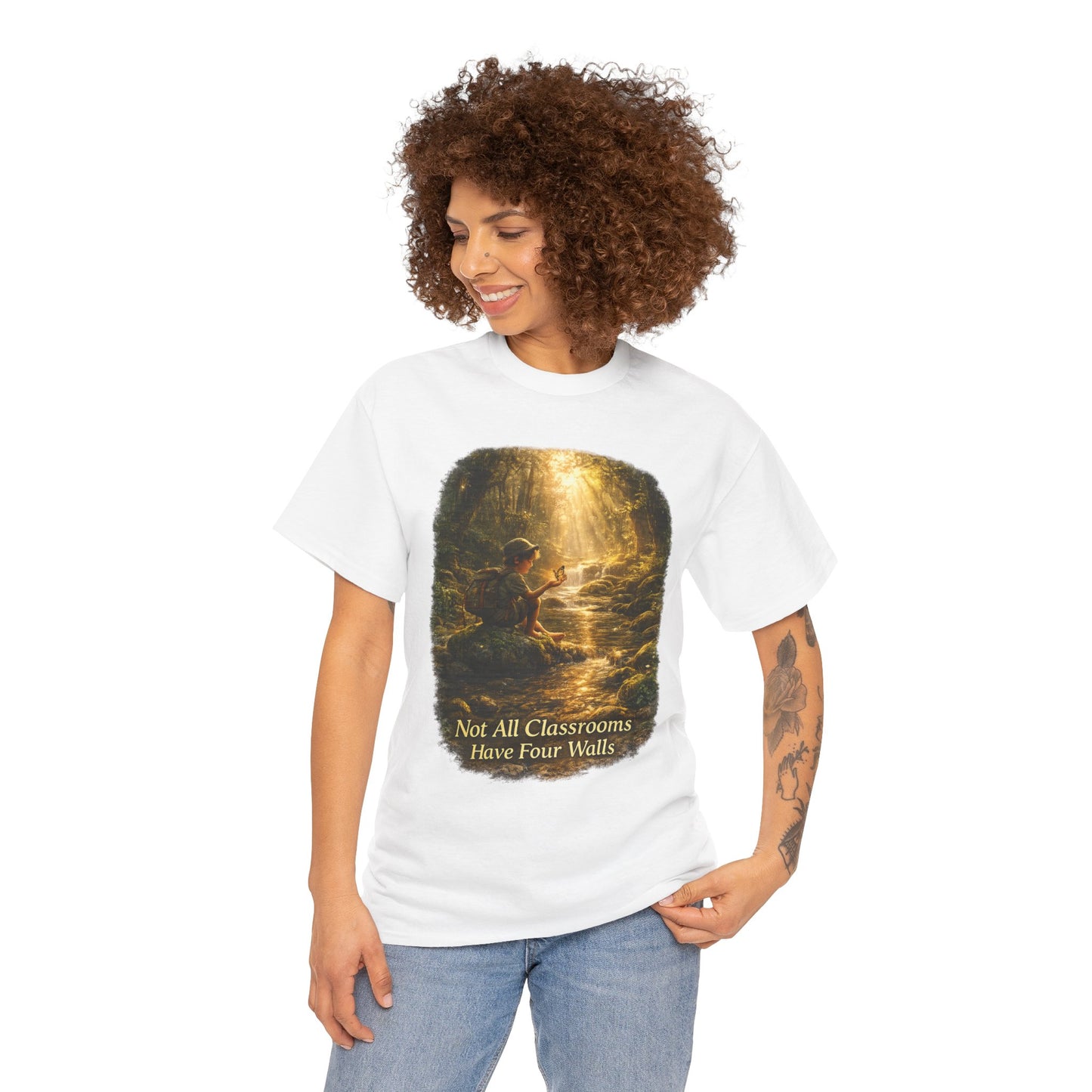 Not All Classrooms Have Four Walls T-Shirt – Nature Learning Adventure Tee for Outdoor Lovers
