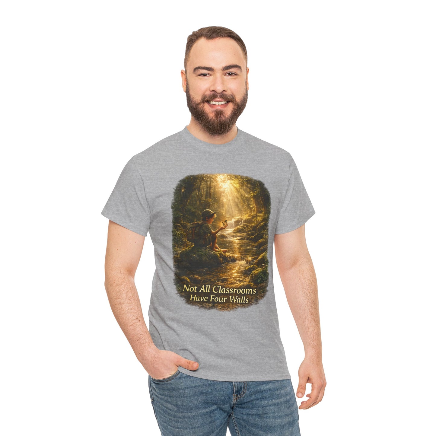 Not All Classrooms Have Four Walls T-Shirt – Nature Learning Adventure Tee for Outdoor Lovers