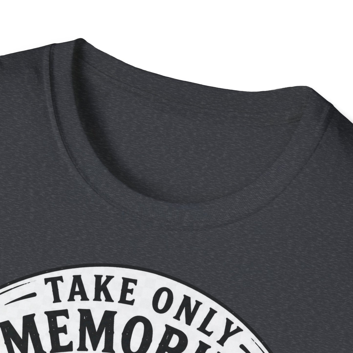 T-Shirt — Take Only Memories, Leave Only Footprints Mountain Hiking Tee