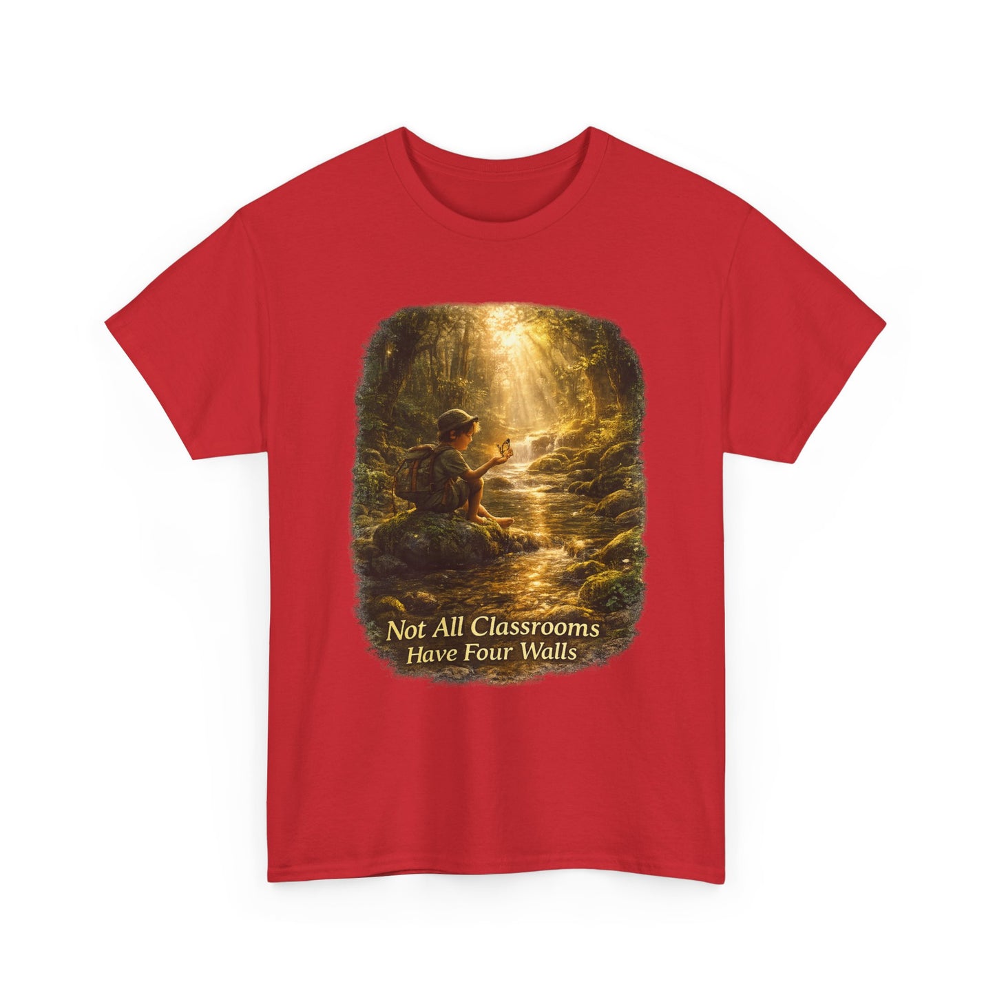 Not All Classrooms Have Four Walls T-Shirt – Nature Learning Adventure Tee for Outdoor Lovers
