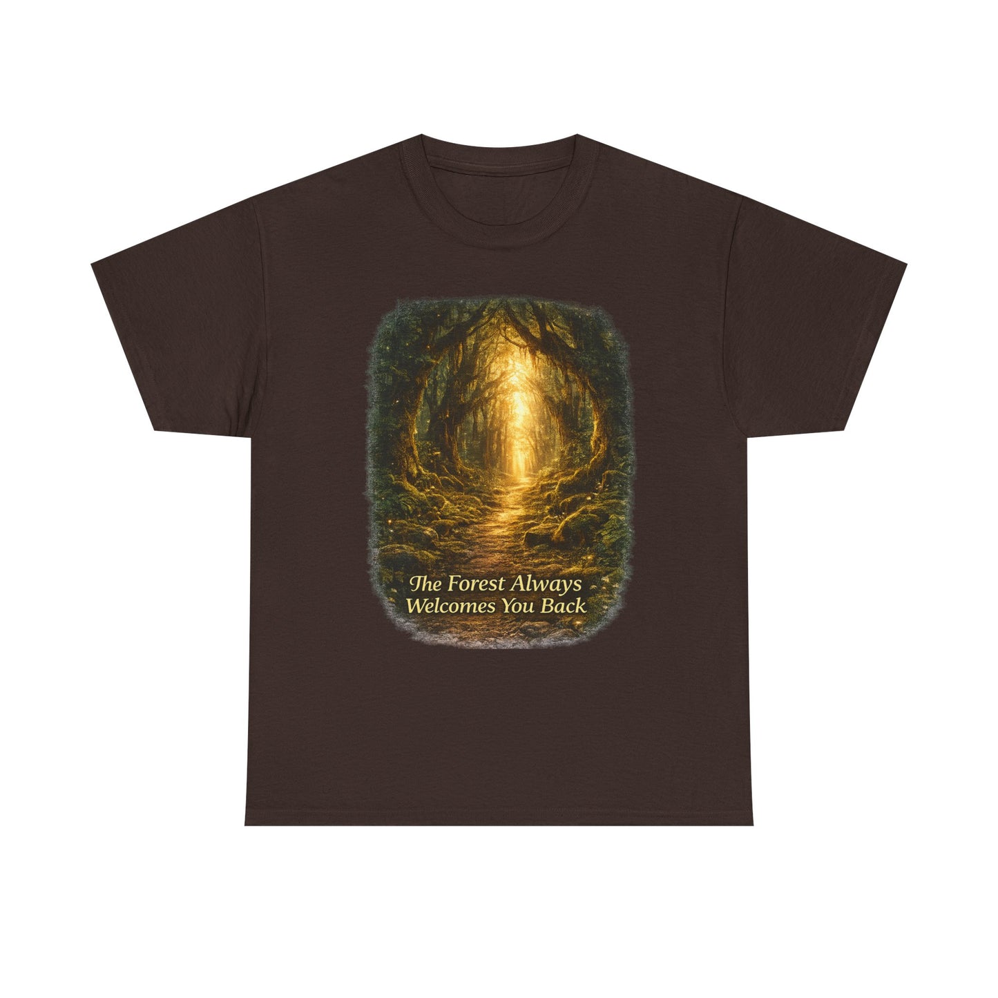he Forest Always Welcomes You Back T-Shirt – Nature Camping Tee for Hikers & Outdoor Lovers
