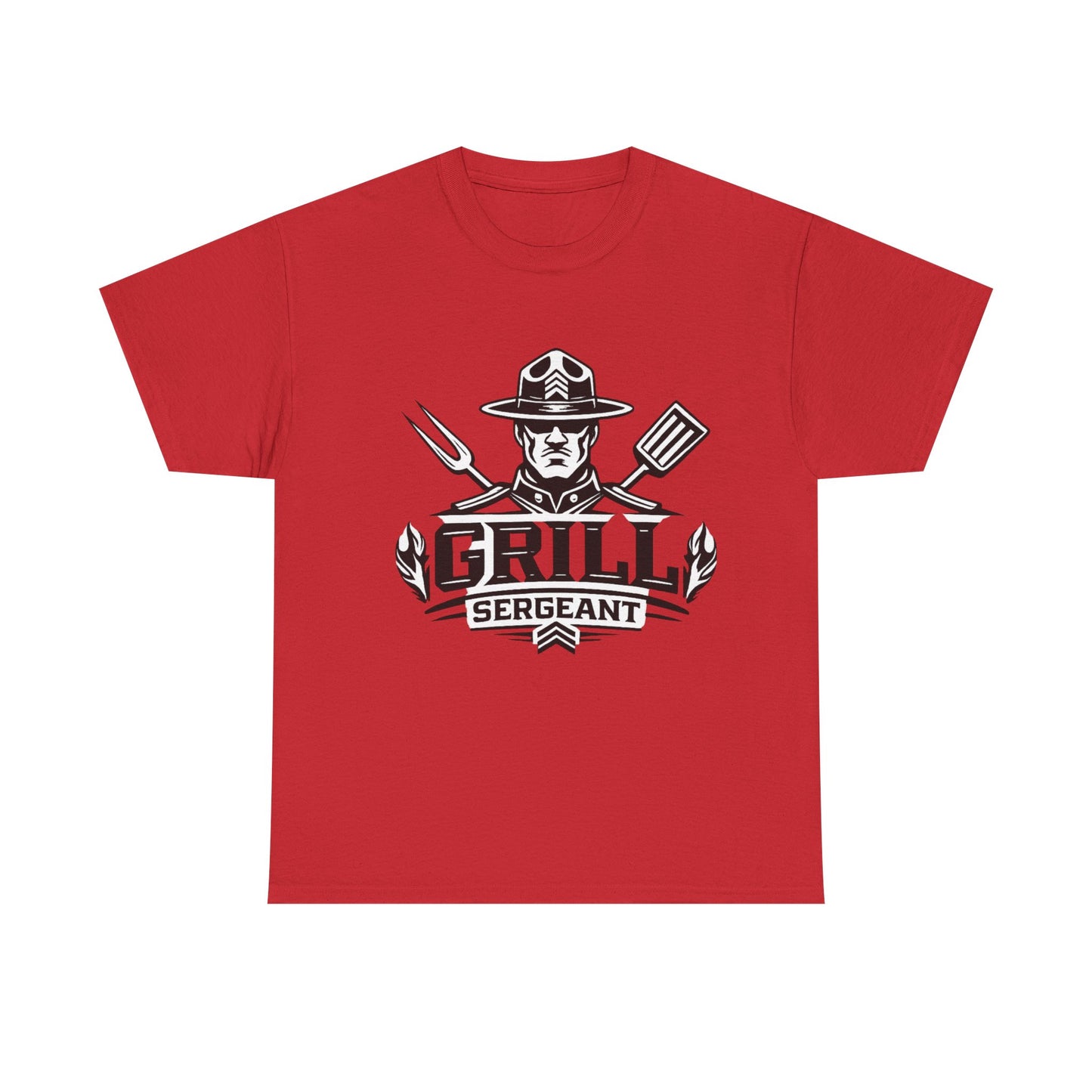Grill Sergeant— Funny BBQ T-Shirt | Gift for Grill Masters & Dad