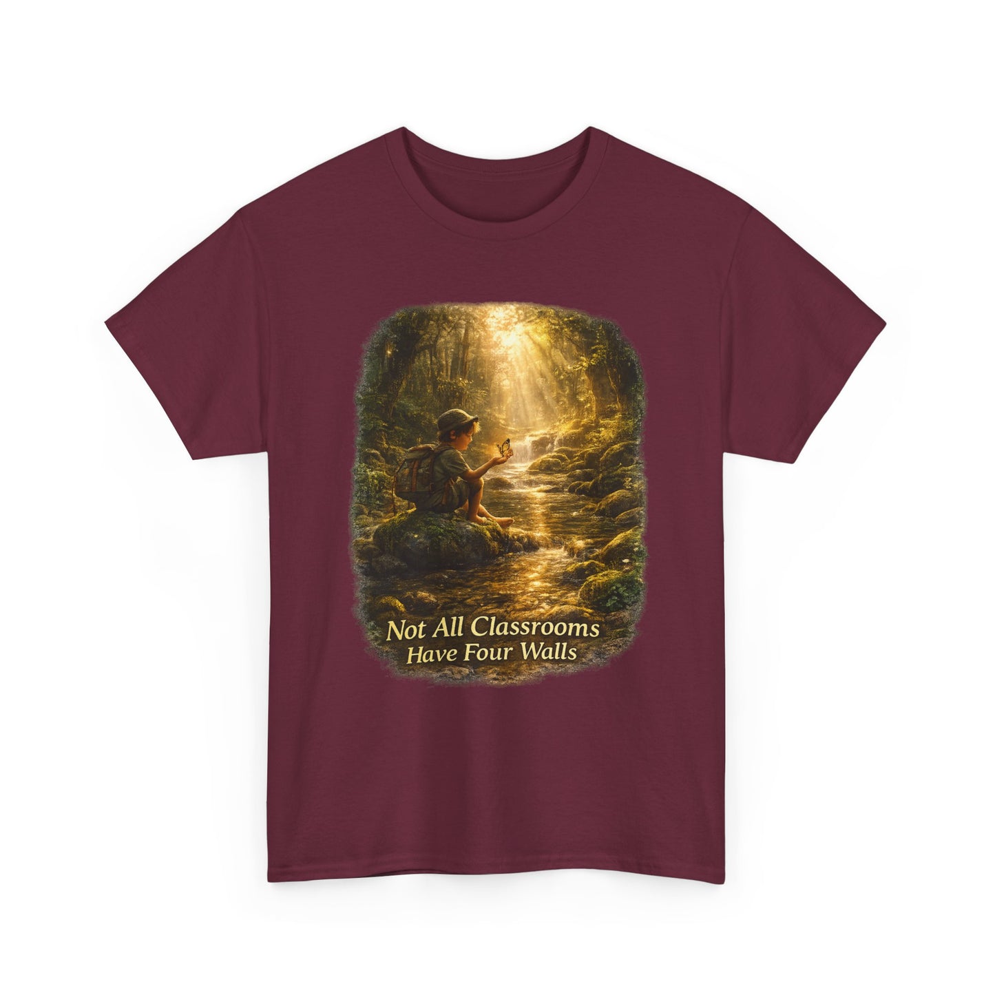 Not All Classrooms Have Four Walls T-Shirt – Nature Learning Adventure Tee for Outdoor Lovers