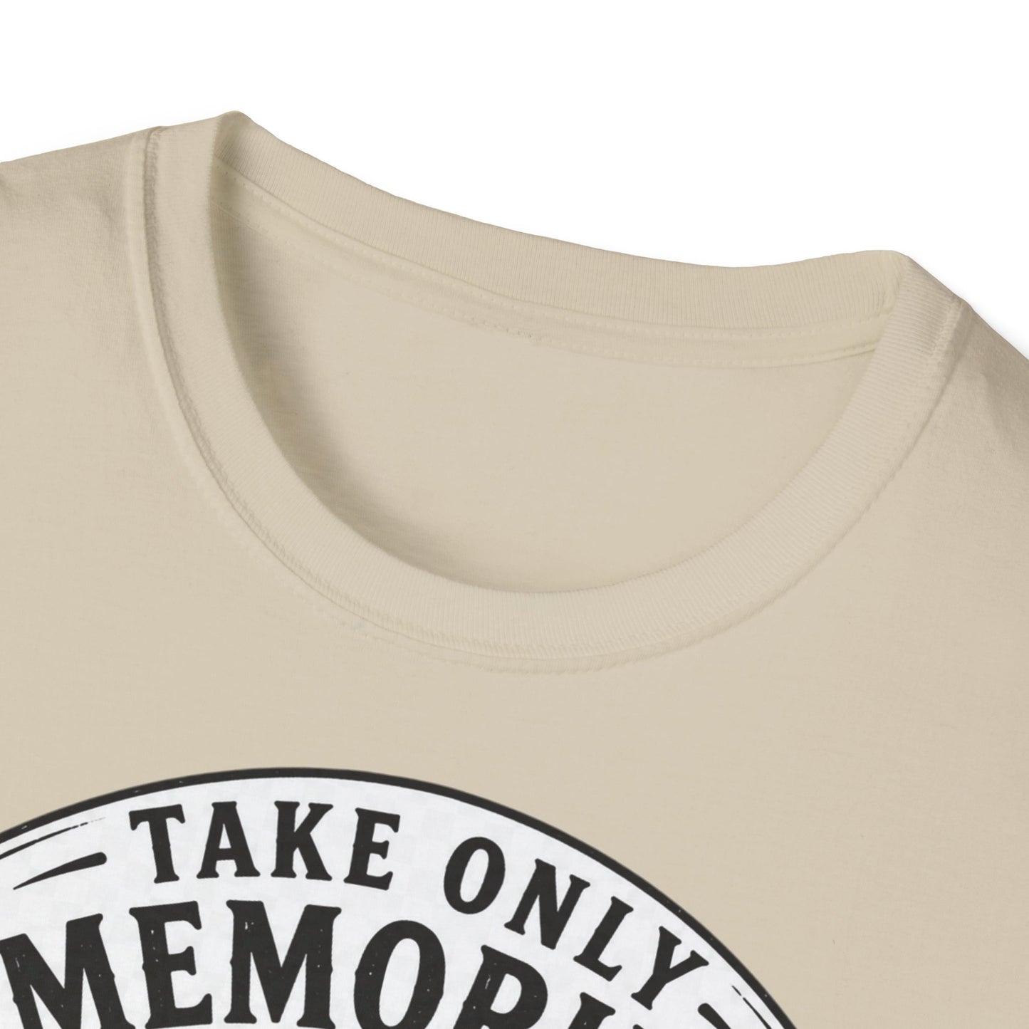 T-Shirt — Take Only Memories, Leave Only Footprints Mountain Hiking Tee