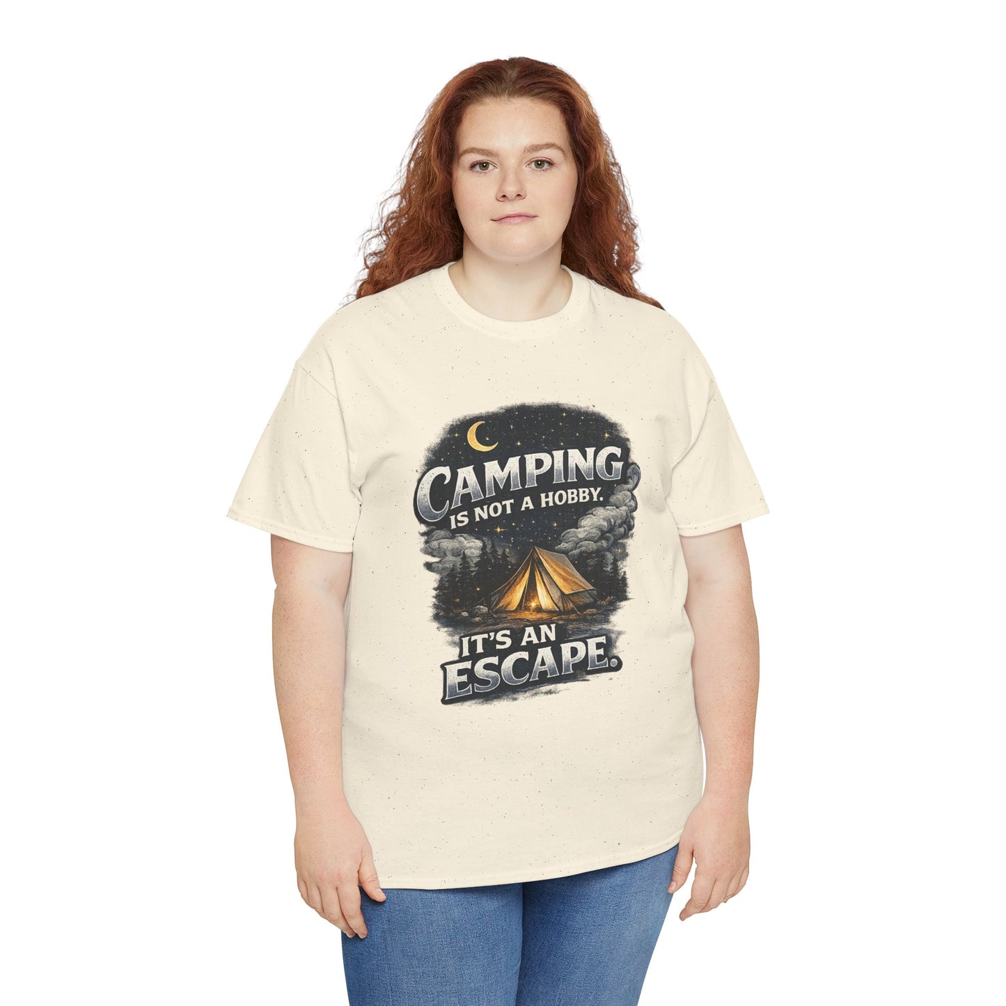 Camping Is Not A Hobby Tee – Outdoor Adventure Tent Escape T-Shirt