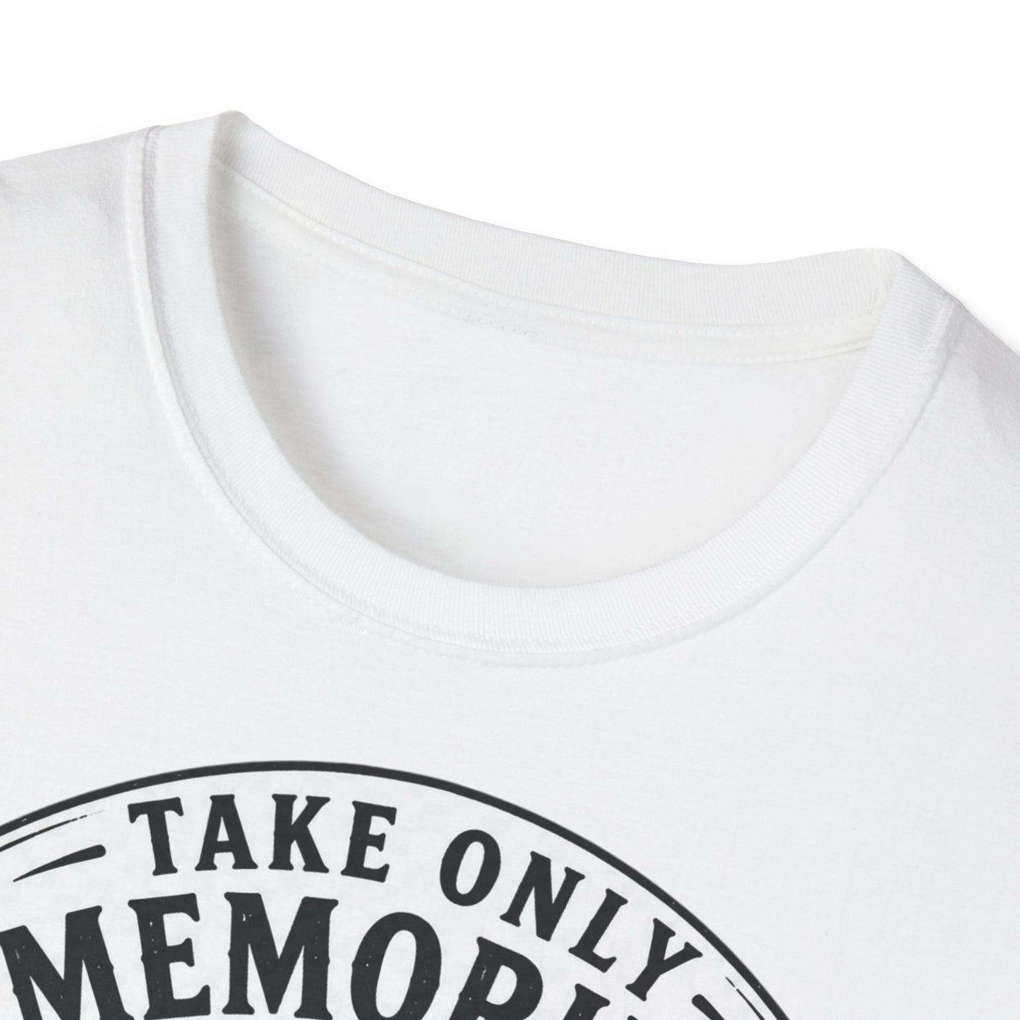 T-Shirt — Take Only Memories, Leave Only Footprints Mountain Hiking Tee