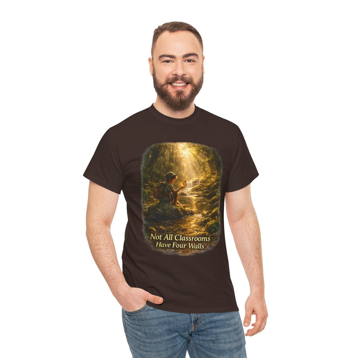 Not All Classrooms Have Four Walls T-Shirt – Nature Learning Adventure Tee for Outdoor Lovers